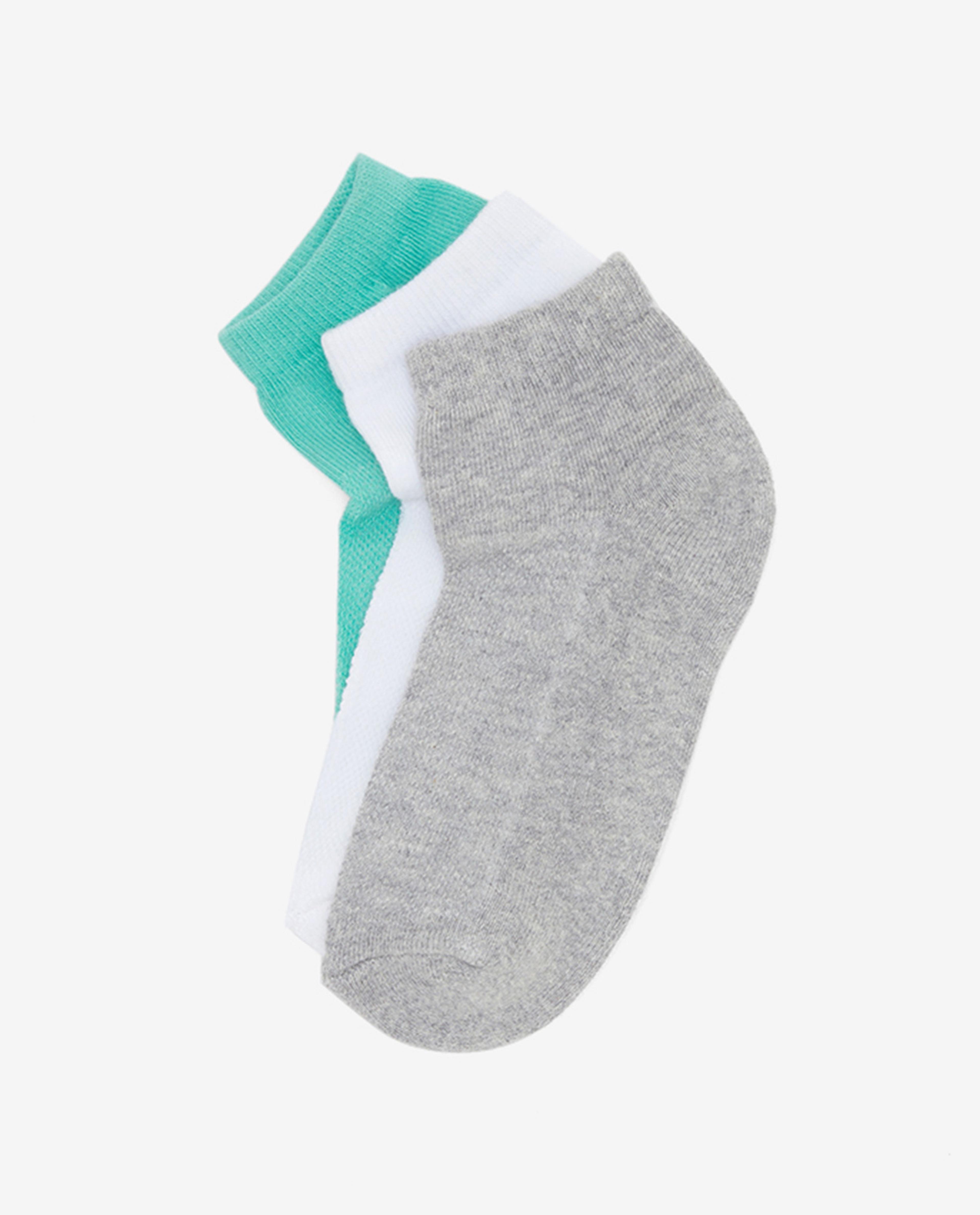 Pack of 3 Boys Ankle Socks