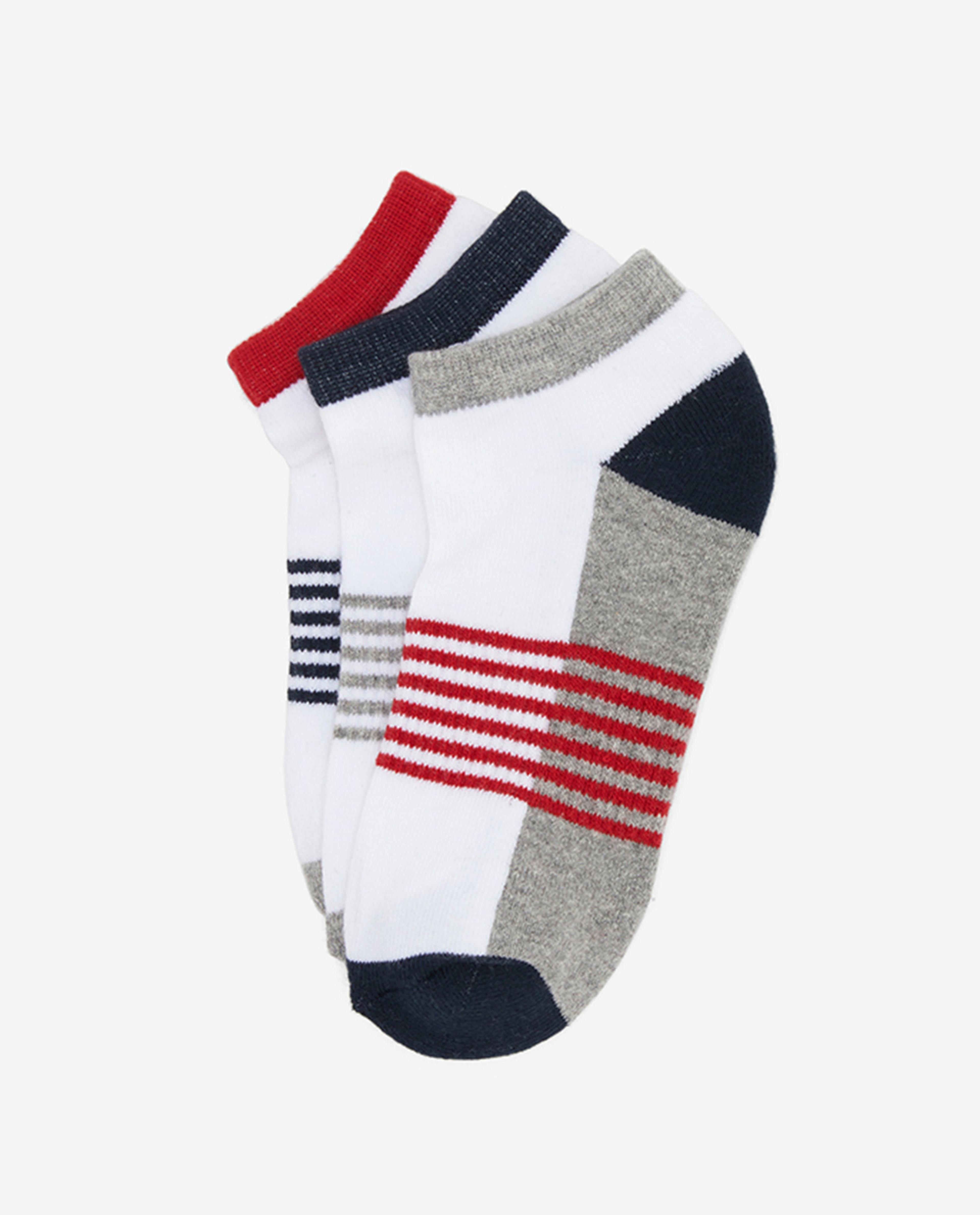 Pack of 3 Boys Ankle Socks