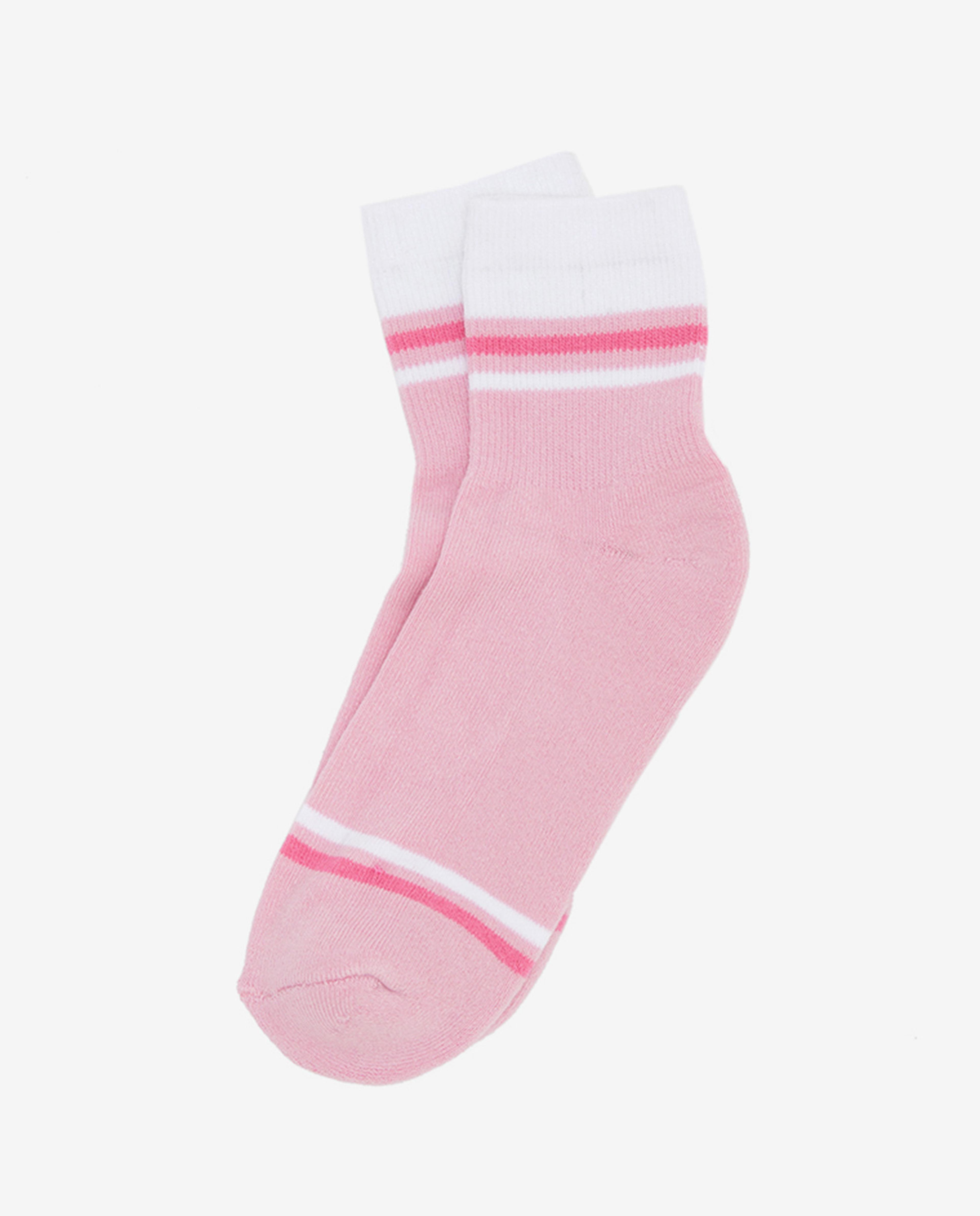 Pack of 3 Girls Striped Socks