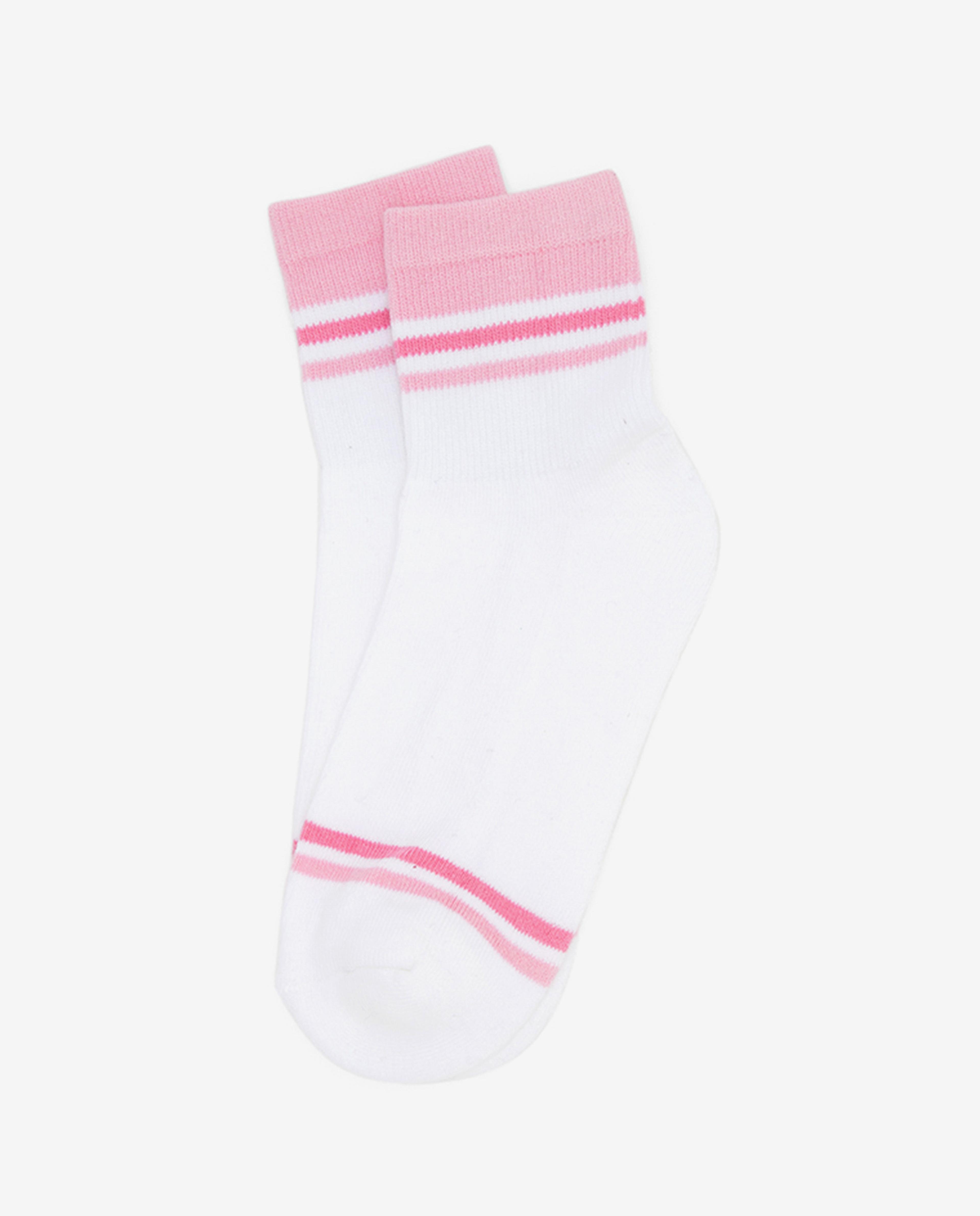 Pack of 3 Girls Striped Socks