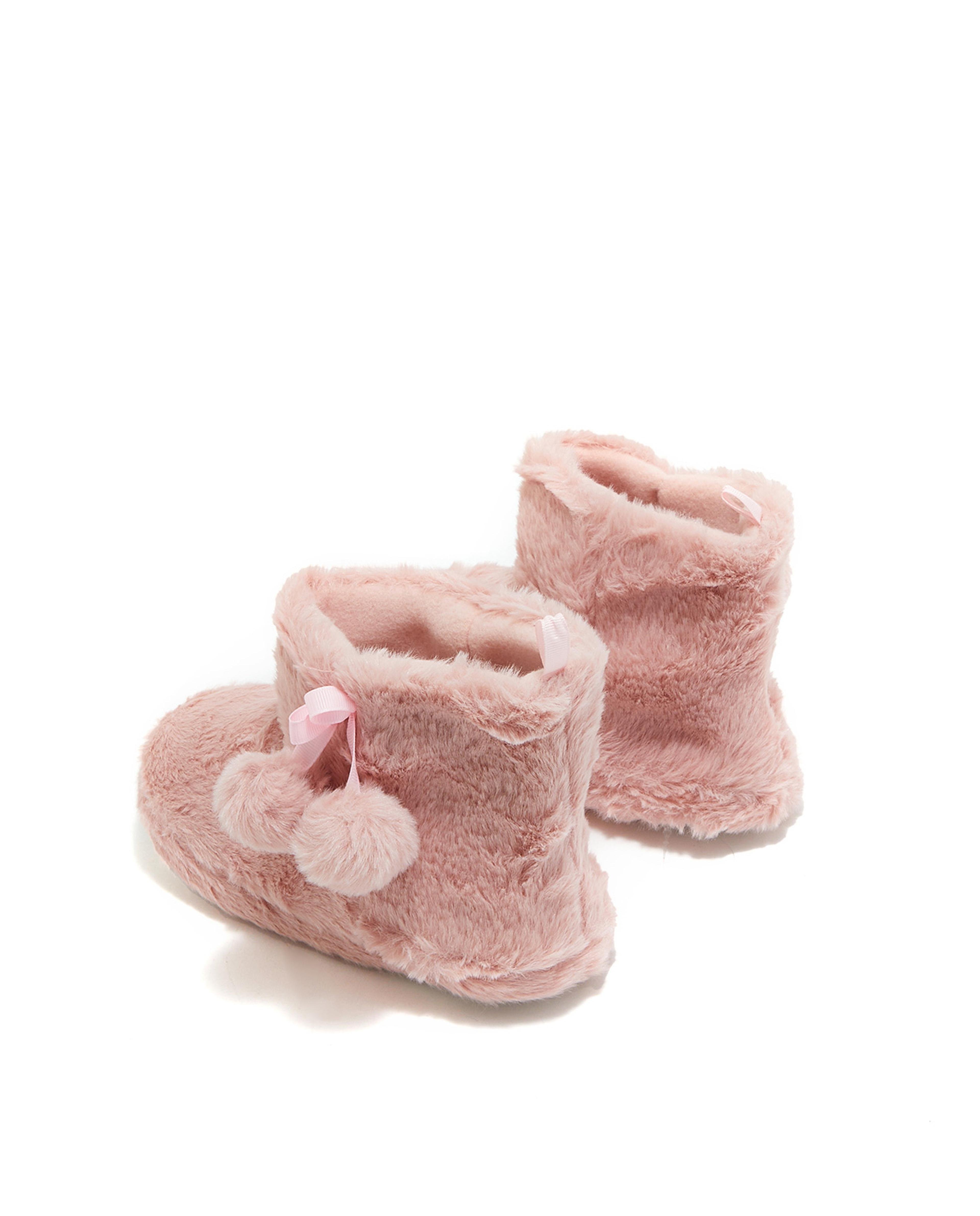 Furry Slip-On Bedroom Shoes