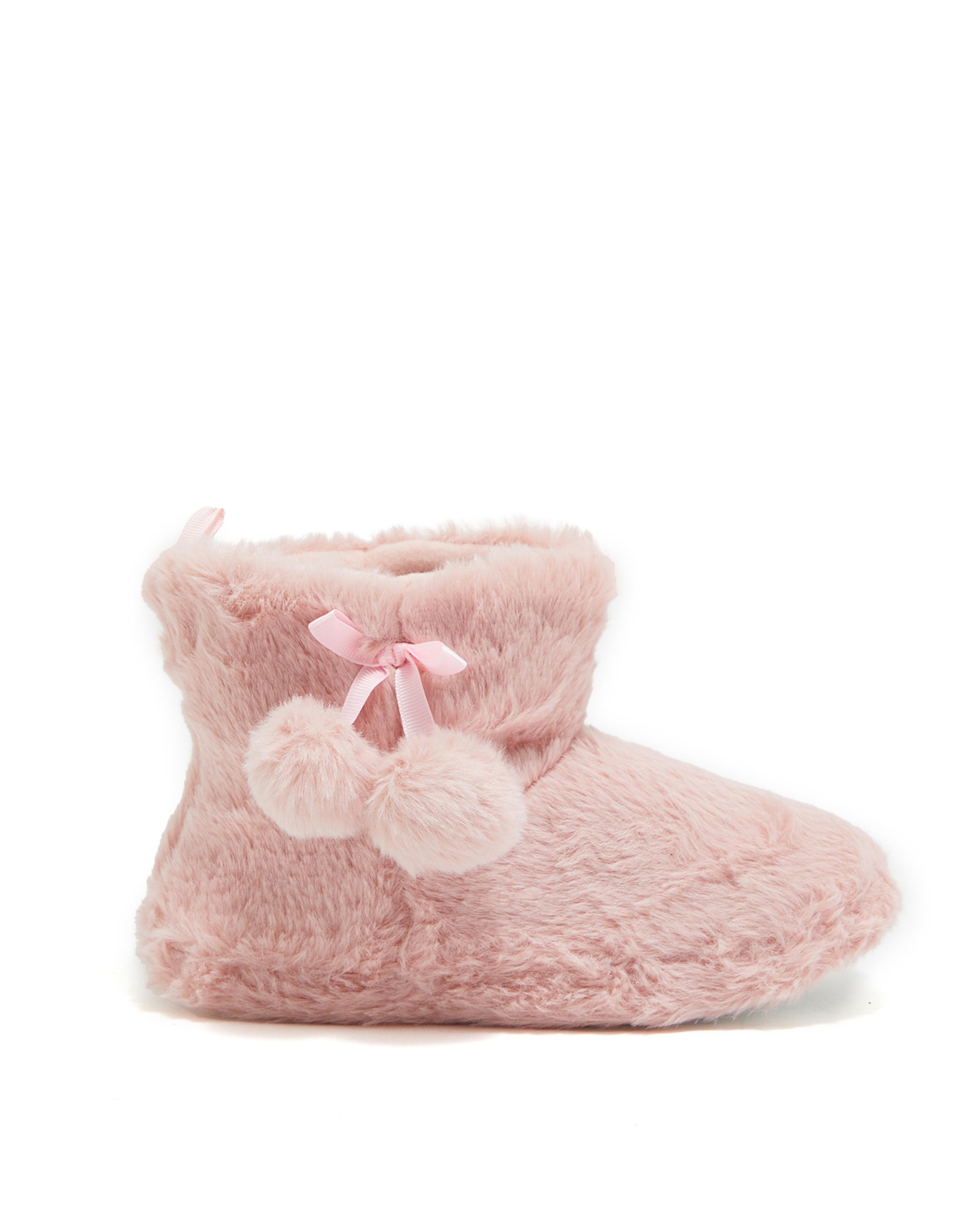Furry Slip-On Bedroom Shoes