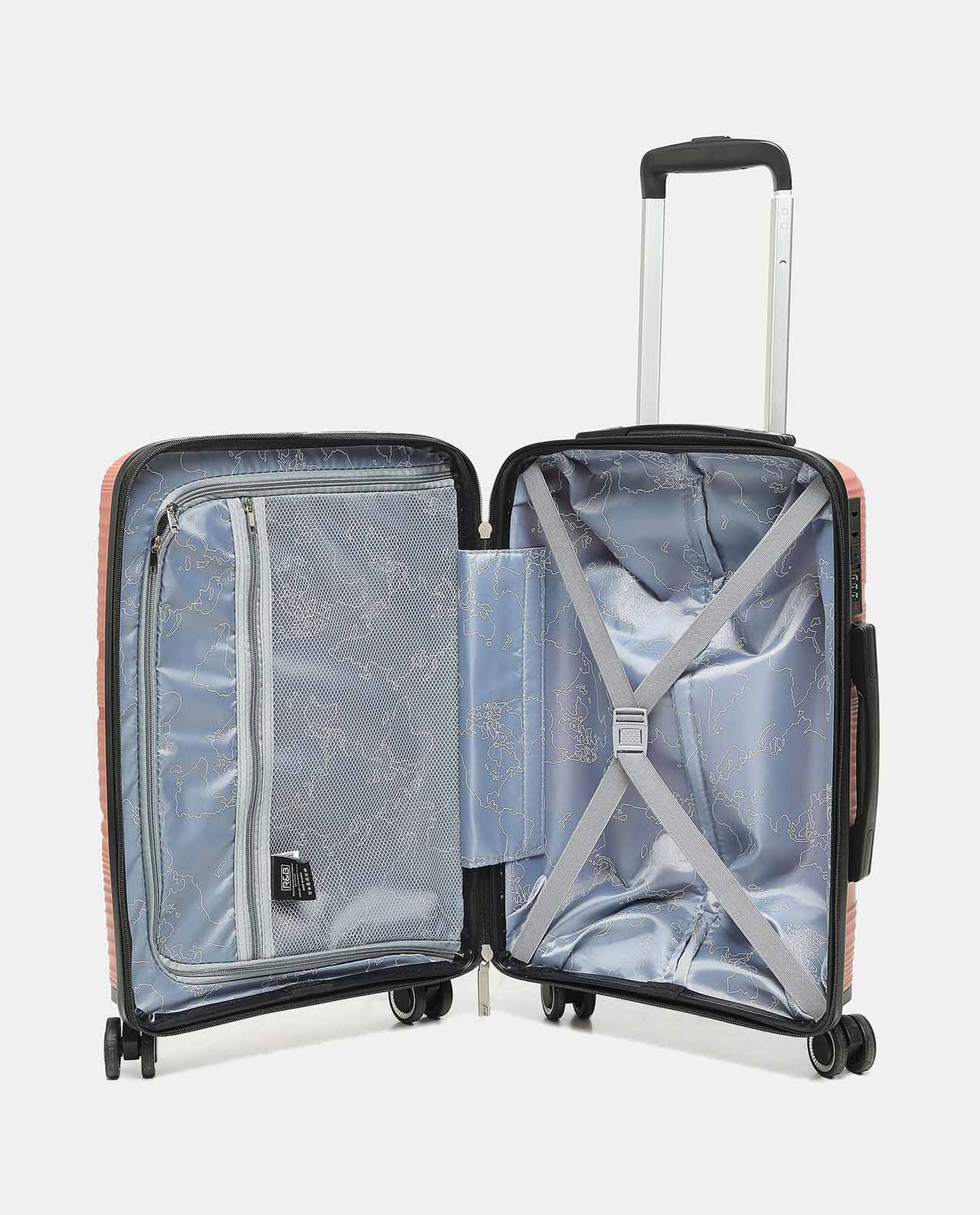 Textured Travel Luggage Bag