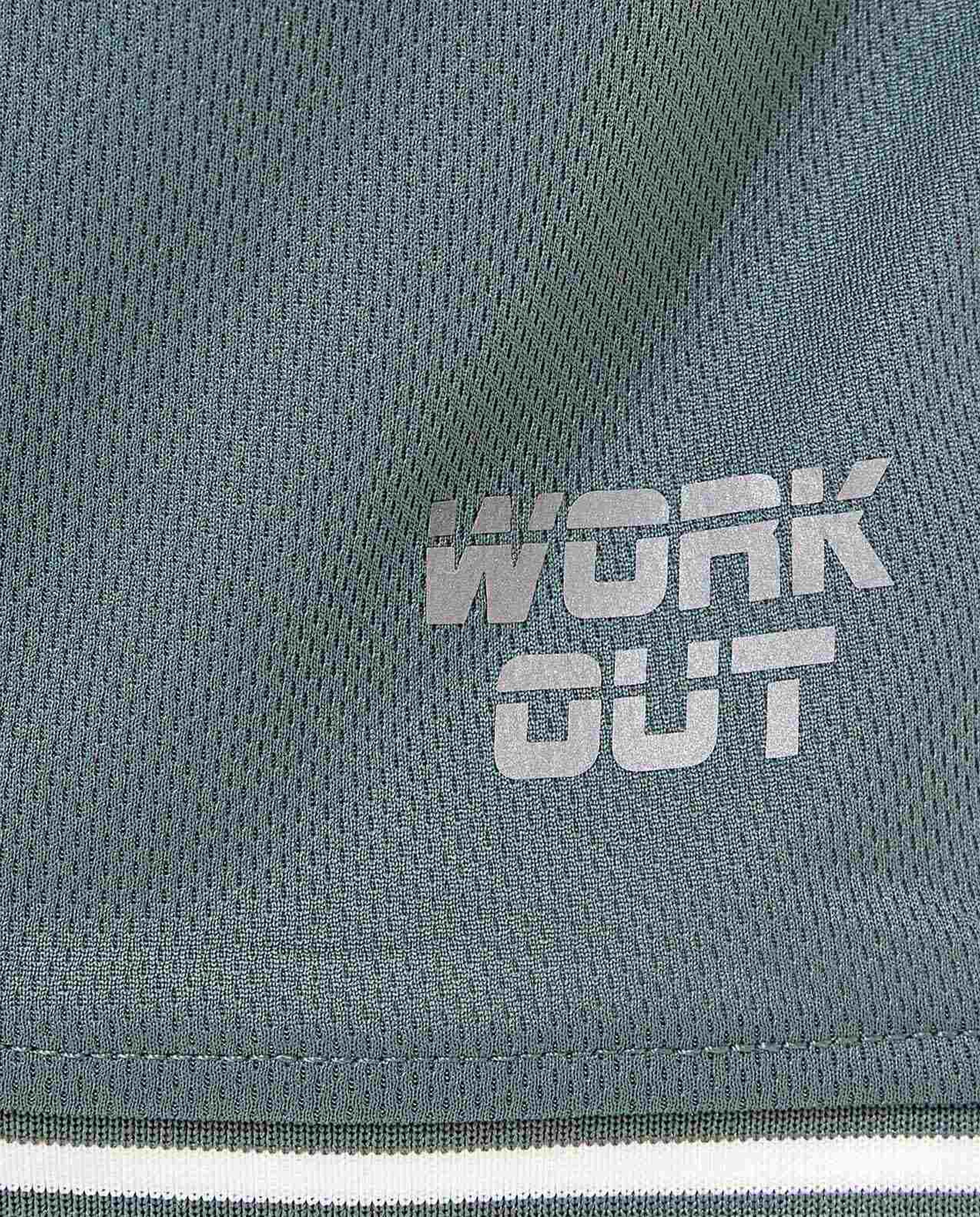 Solid Active Shorts with Drawstring Waist