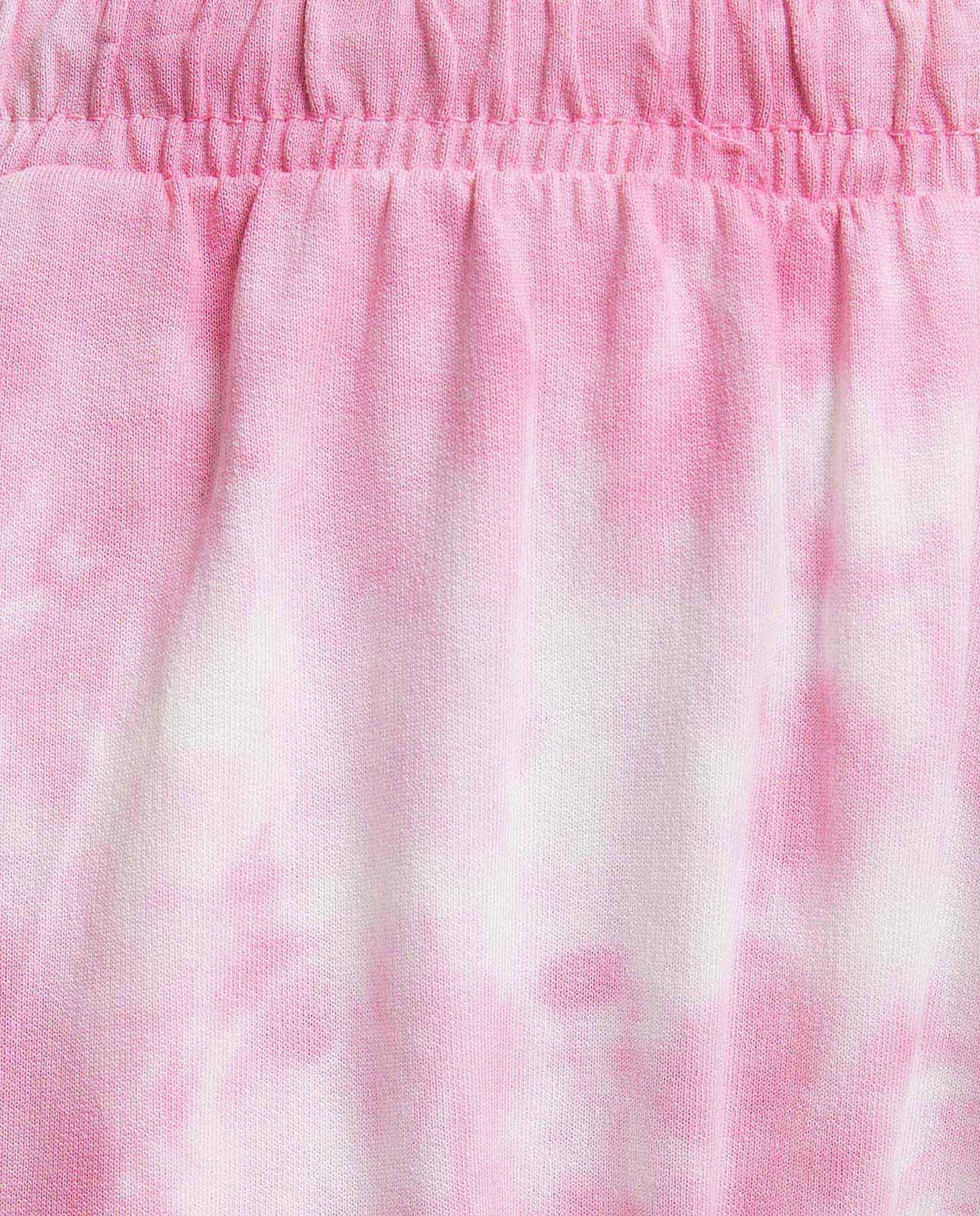 Tie-Dye Joggers with Elasticated Waist