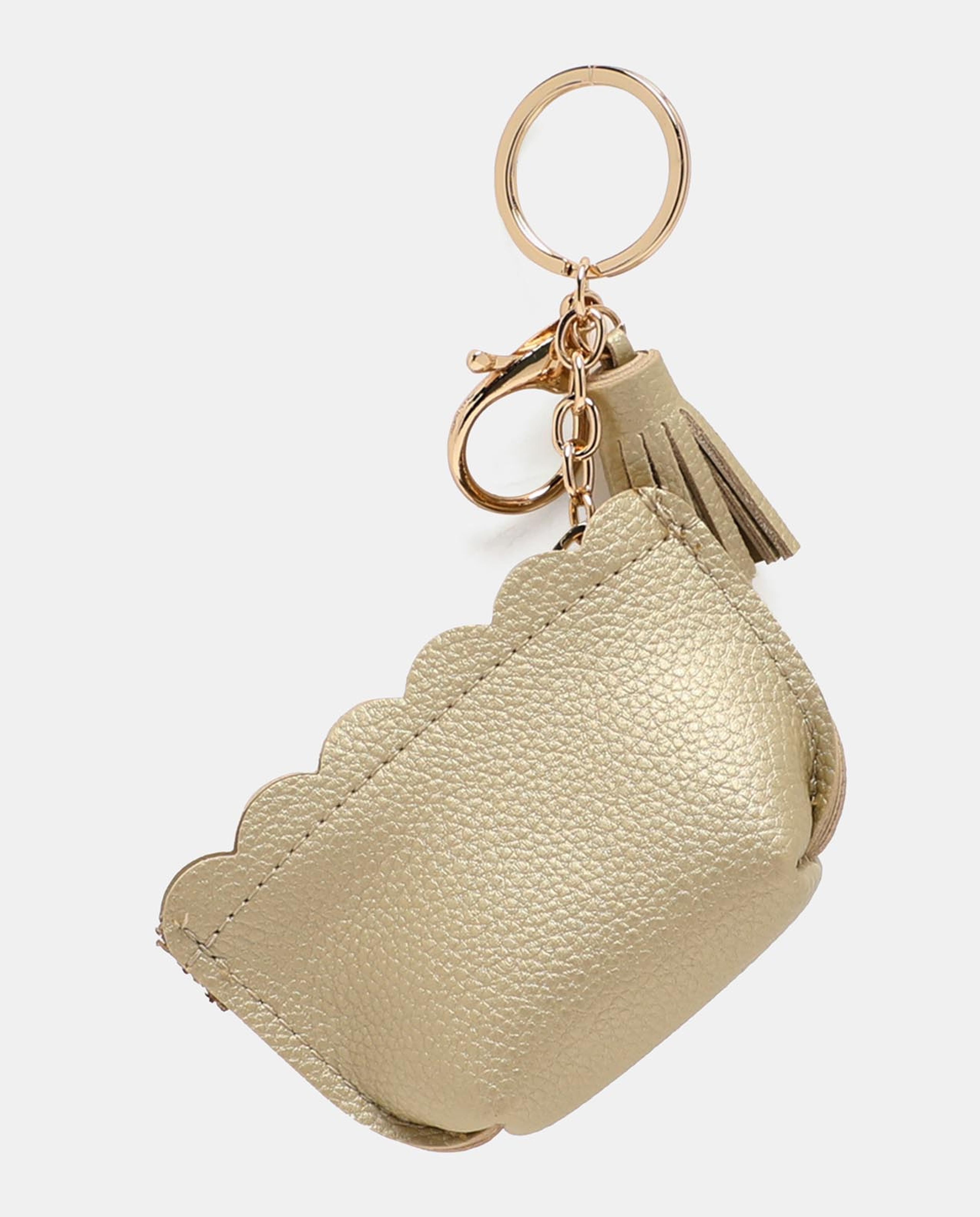 R&B Gold Mini Wallet Key Chain