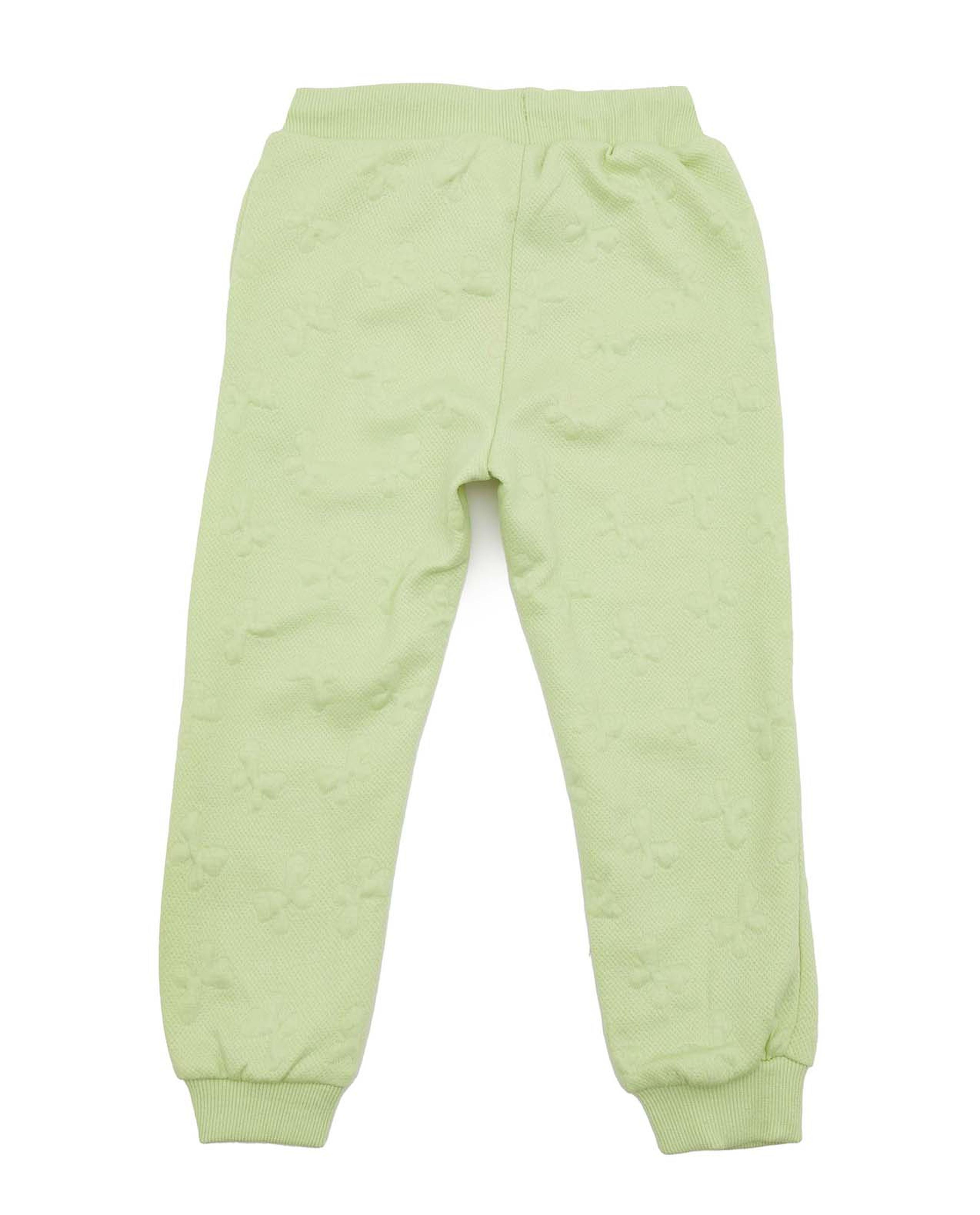 Solid Joggers with Drawstring Waist
