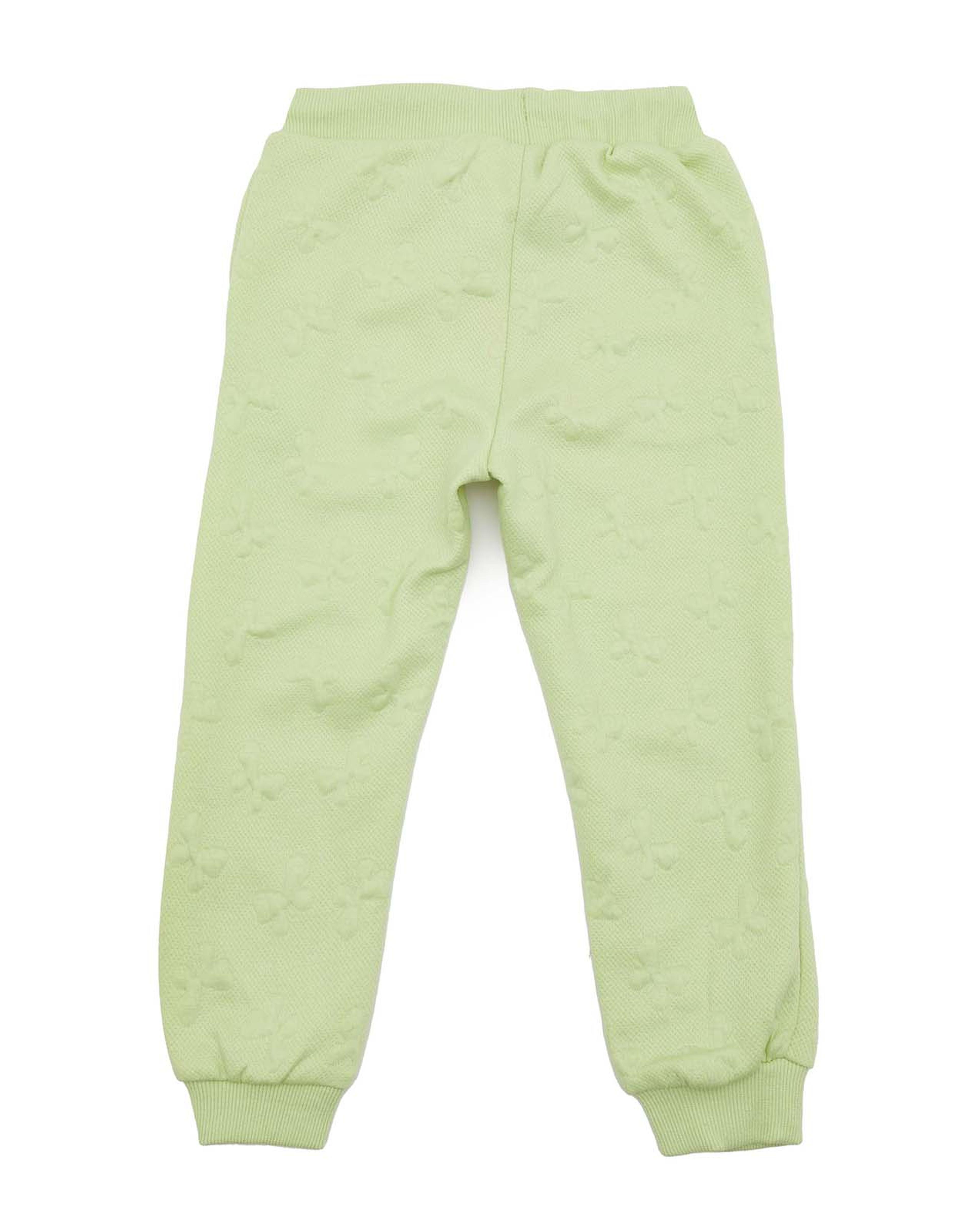 Solid Joggers with Drawstring Waist