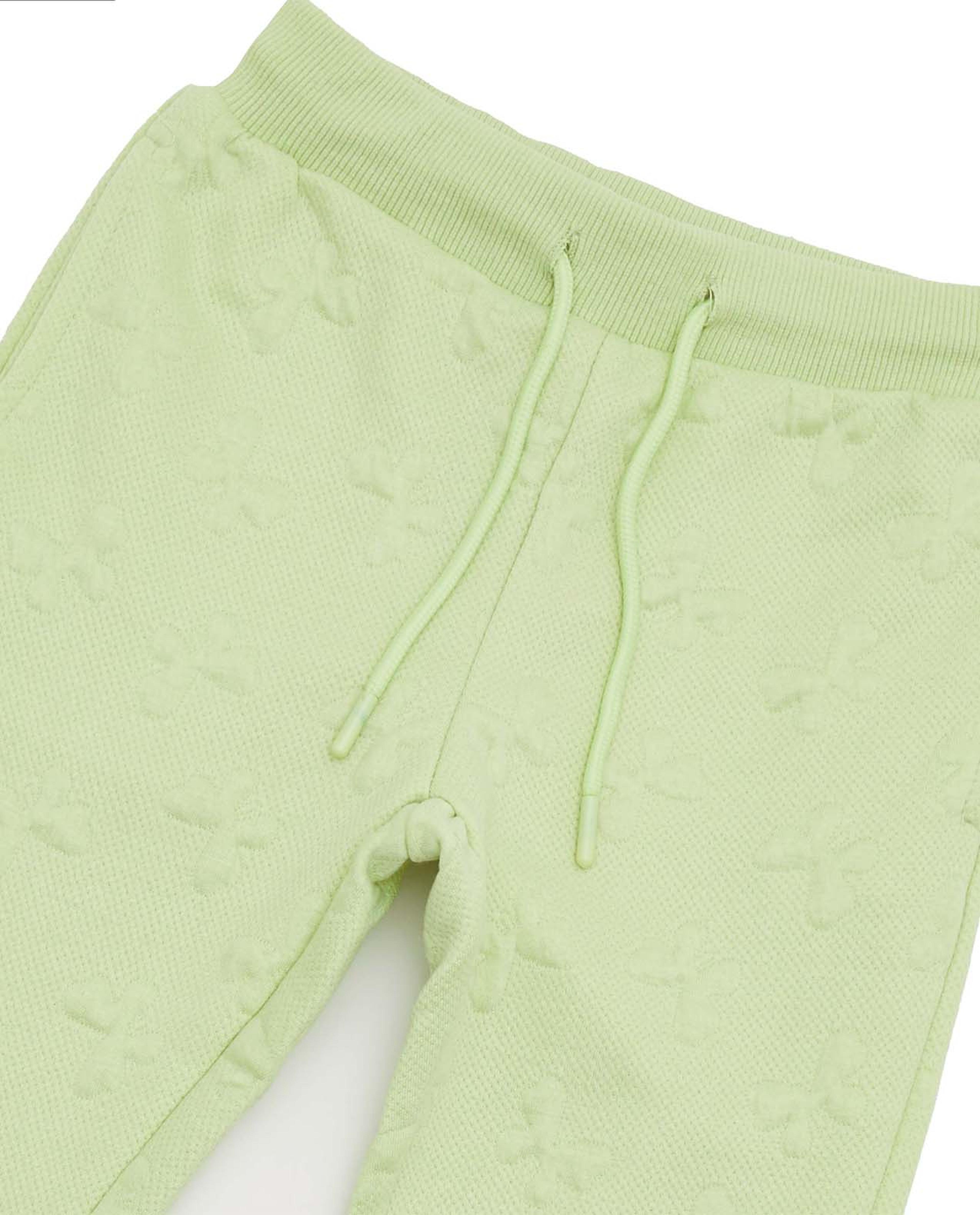 Solid Joggers with Drawstring Waist