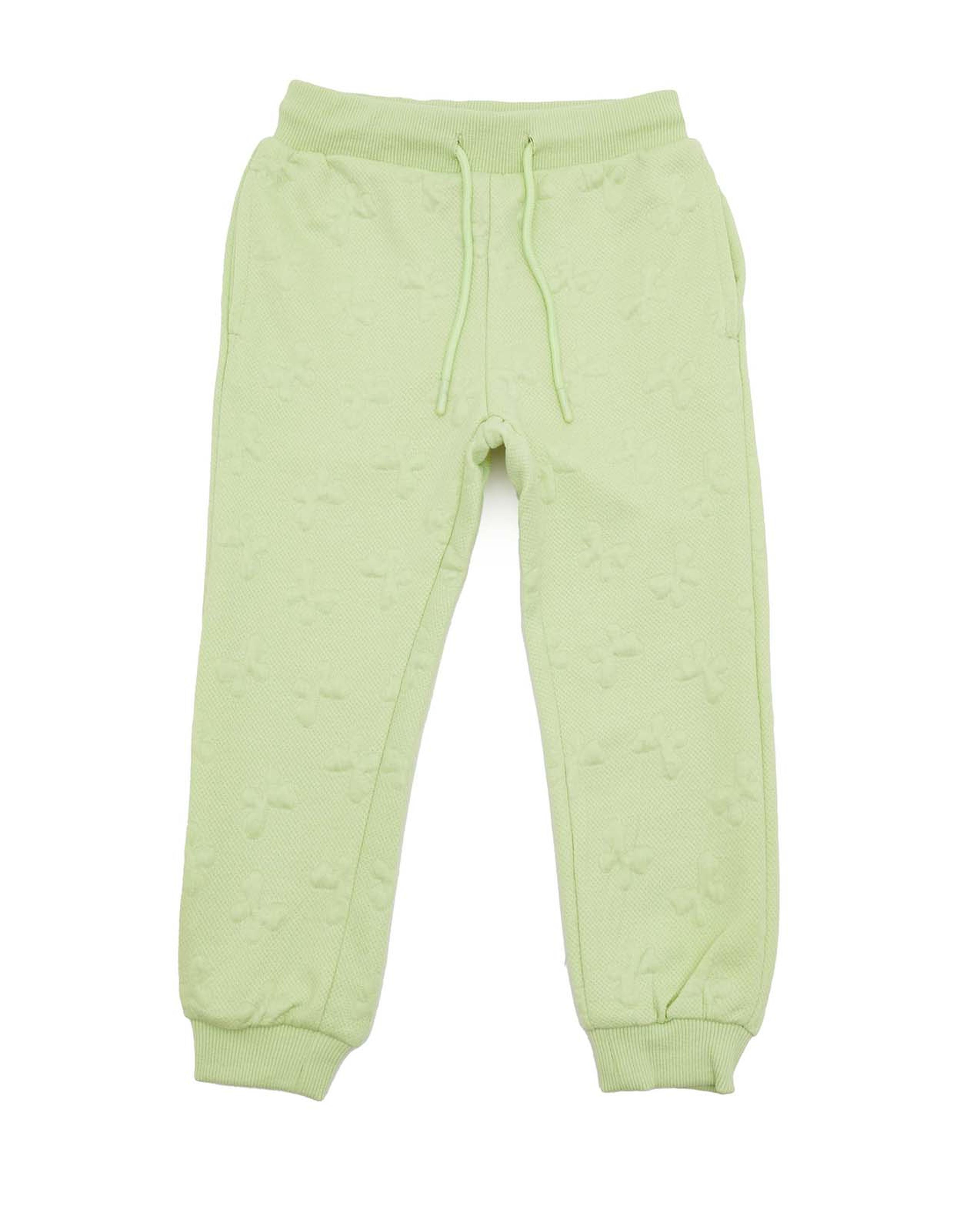 Solid Joggers with Drawstring Waist