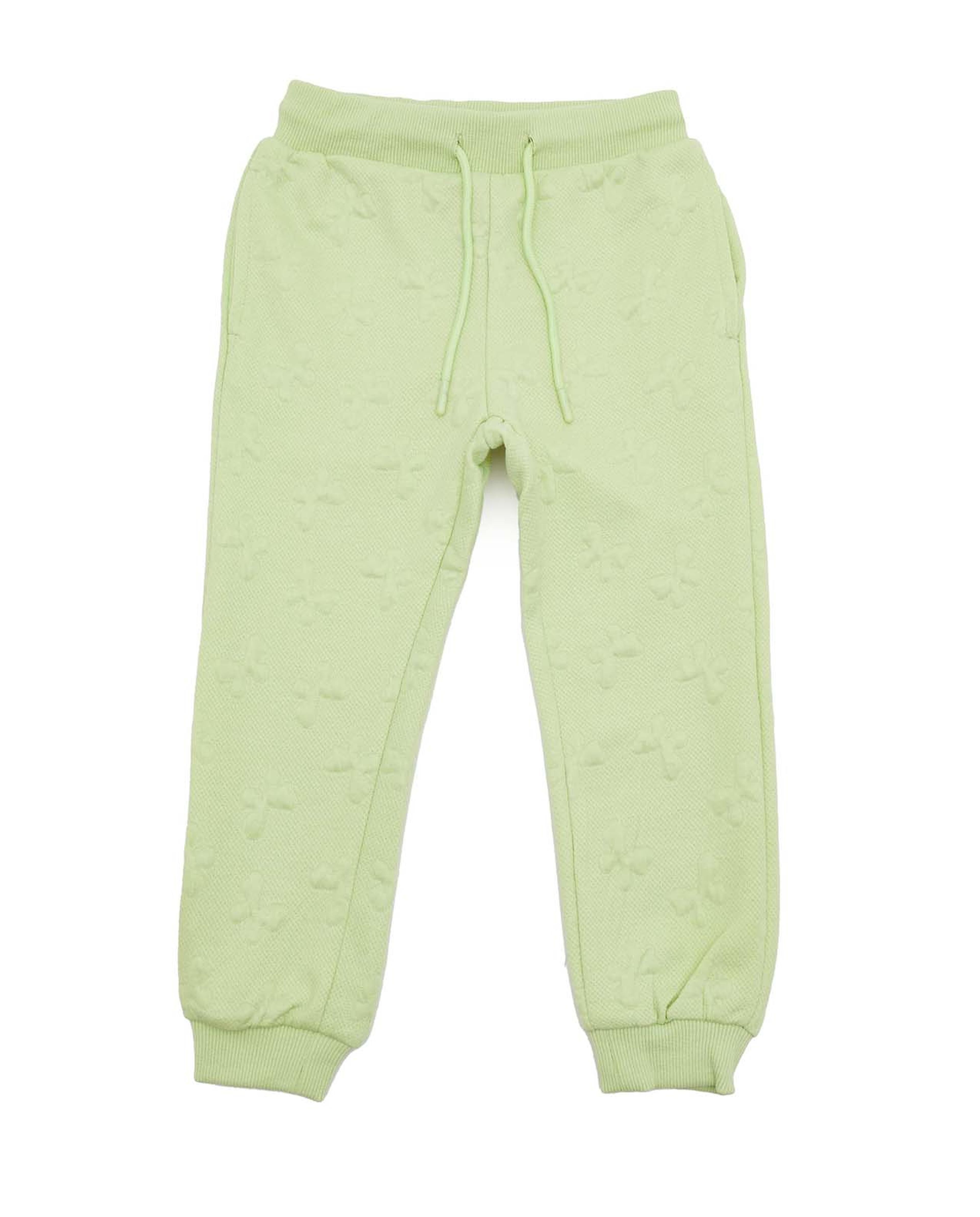 Solid Joggers with Drawstring Waist