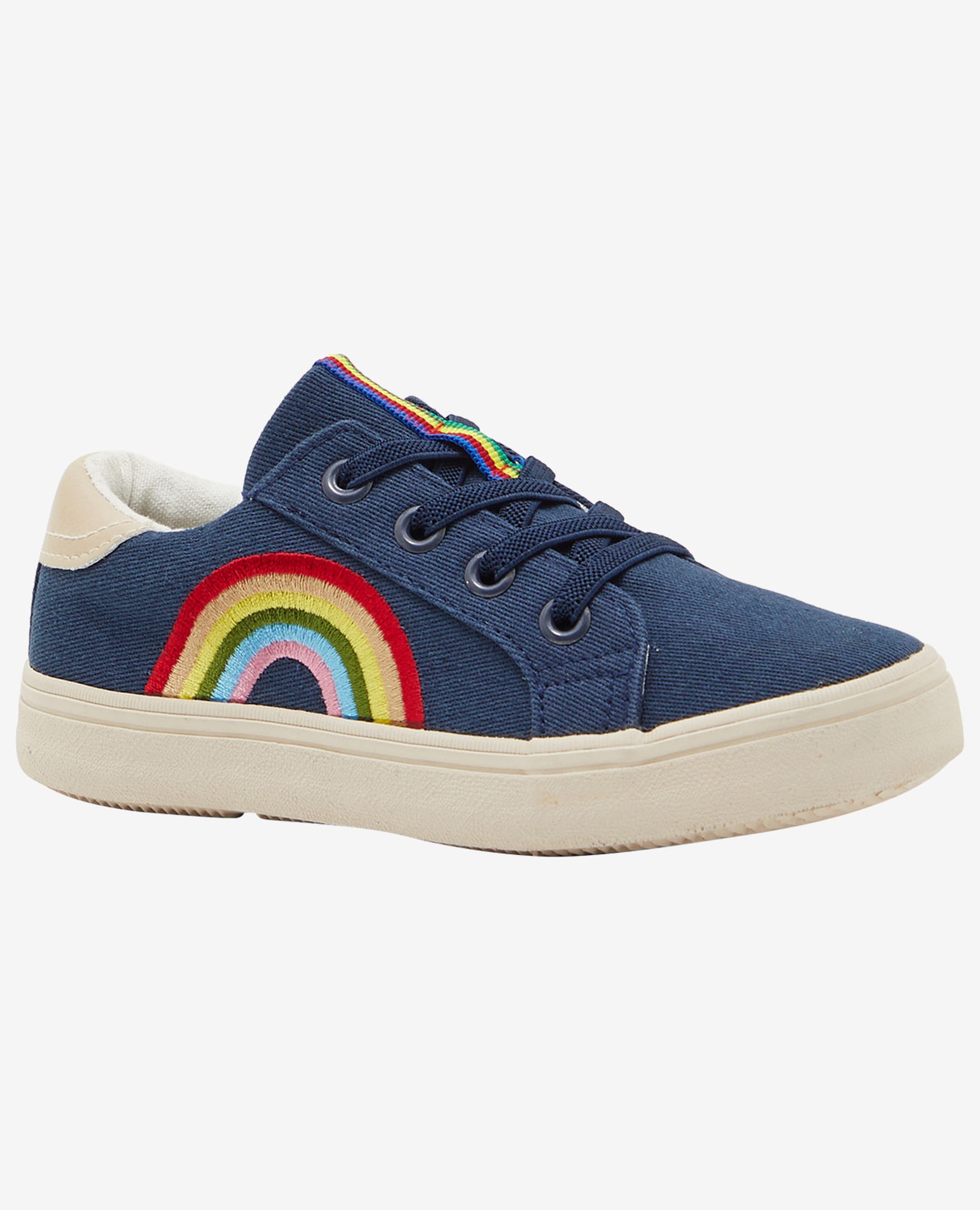 Boy's Round Toe Low Top Sneakers