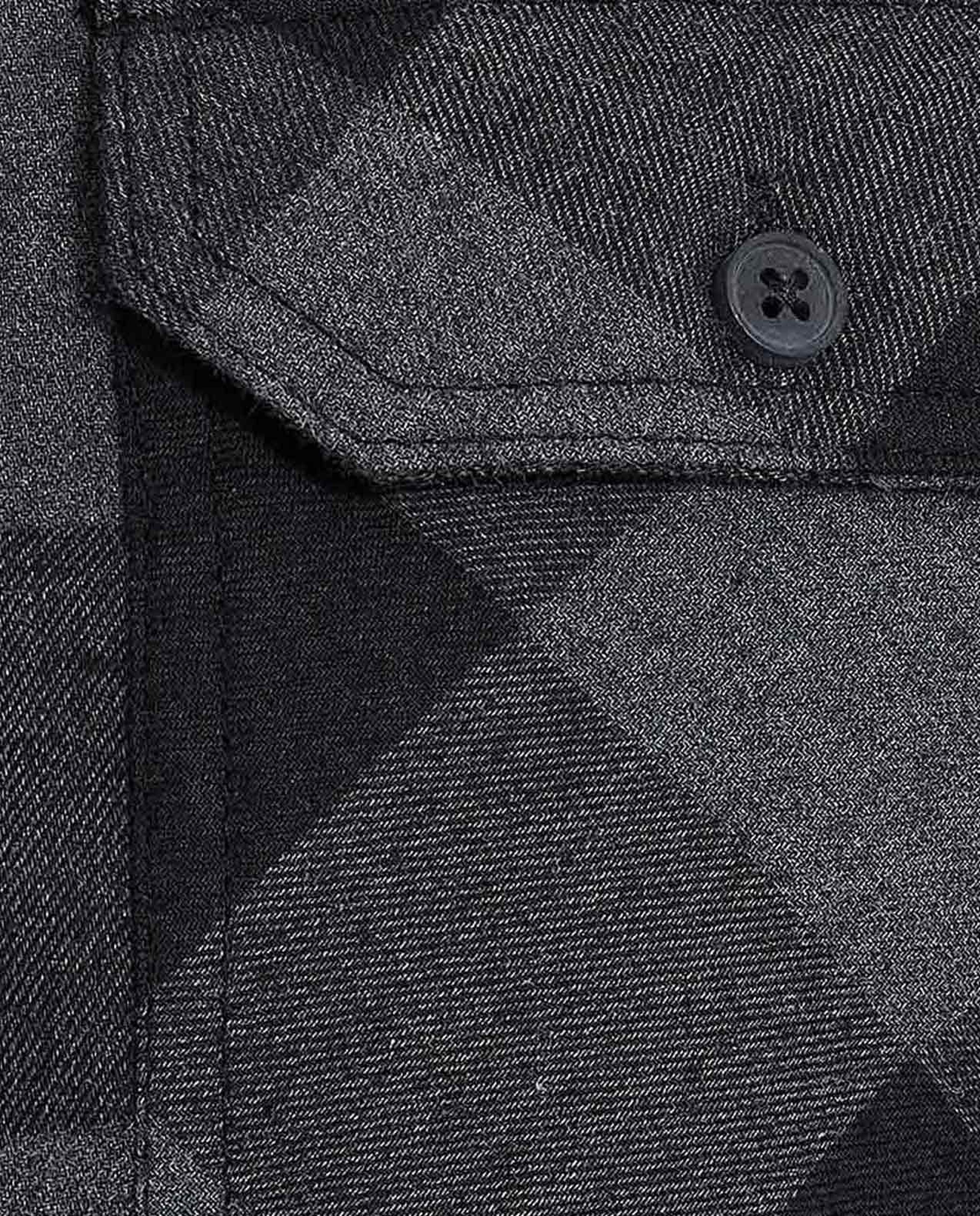 Checkered Shirt with Classic Collar and Long Sleeves