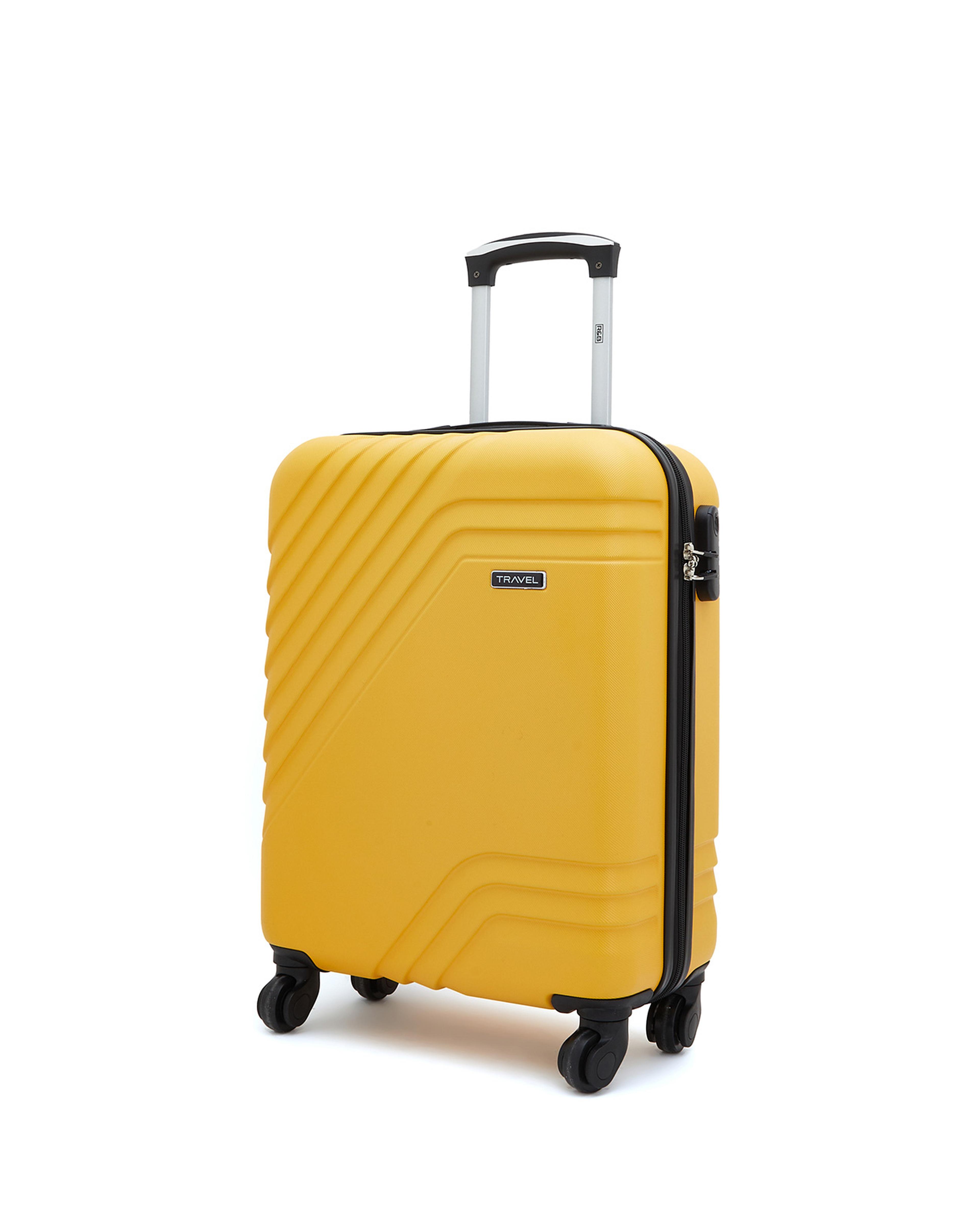 Textured Hard Shell Trolley