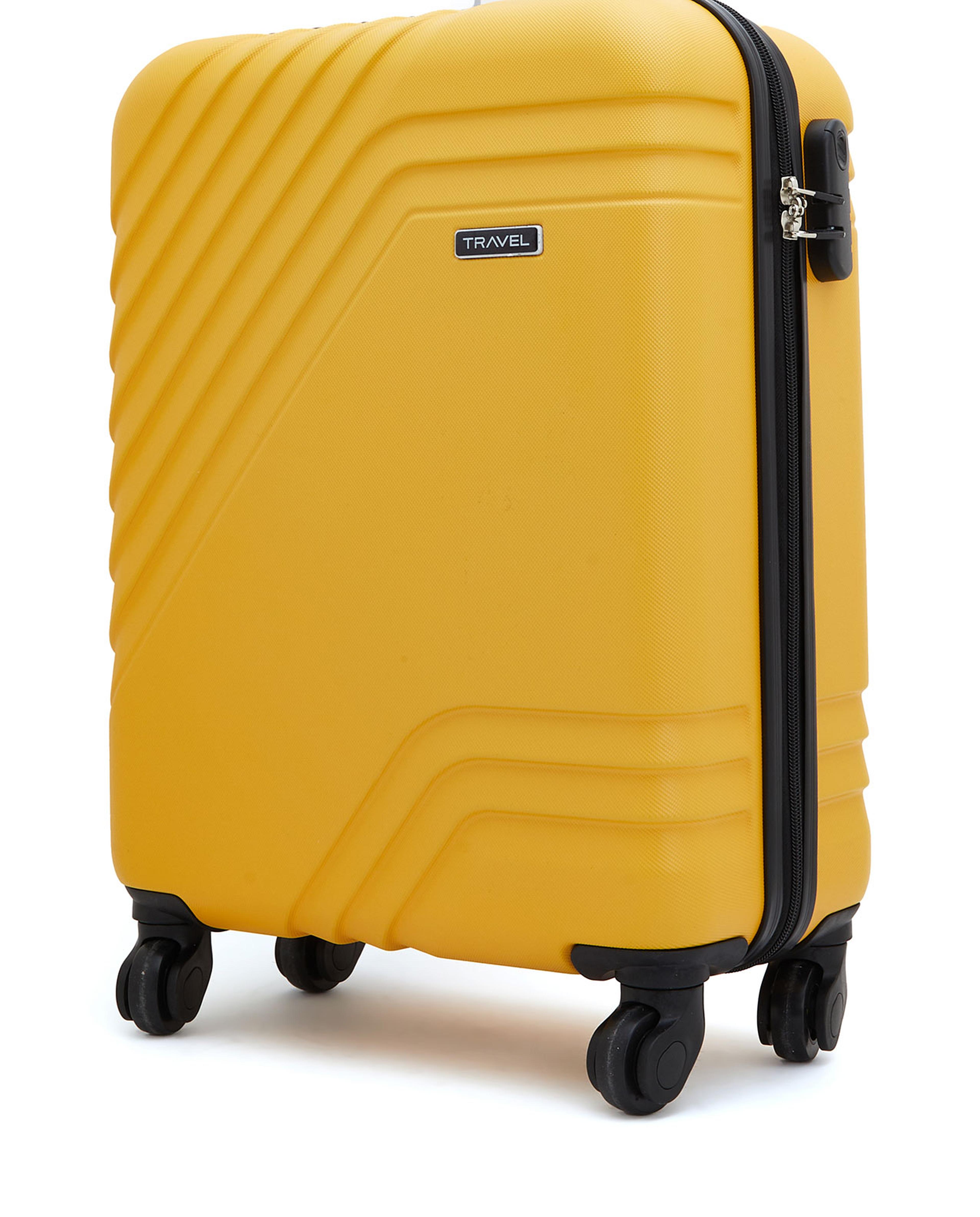 Textured Hard Shell Trolley