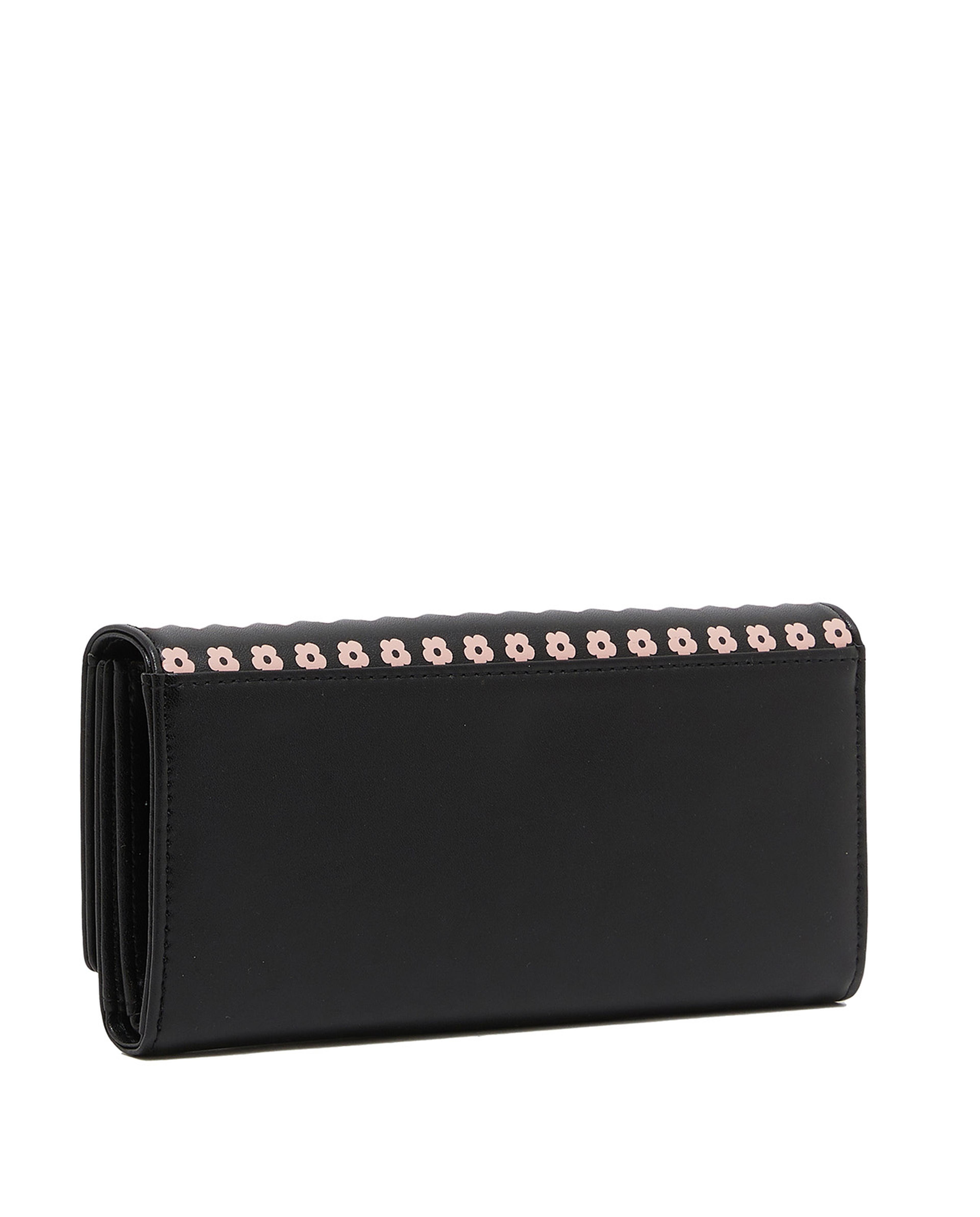 Printed Flap Big Wallet