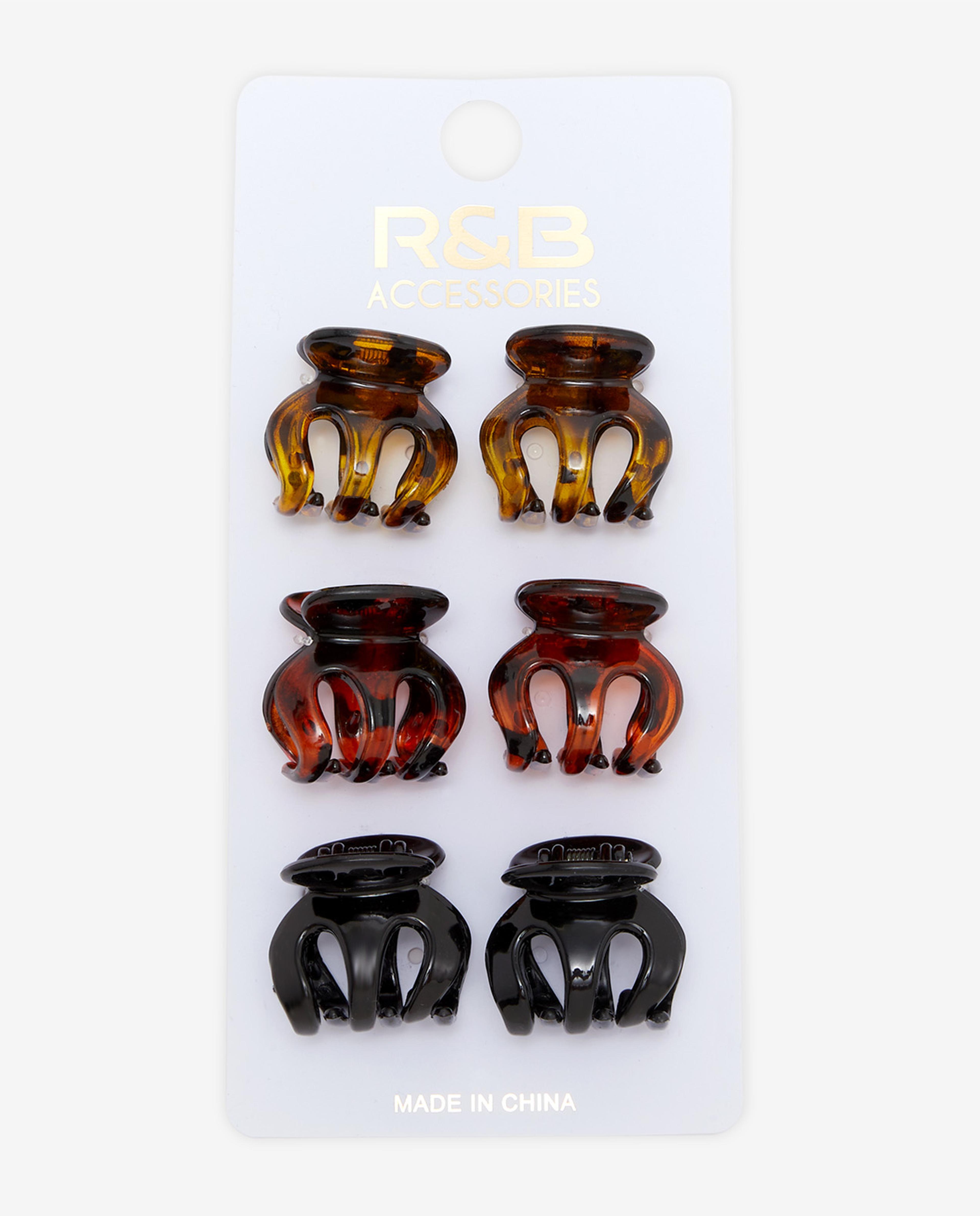 Pack of 6 Claw Clips