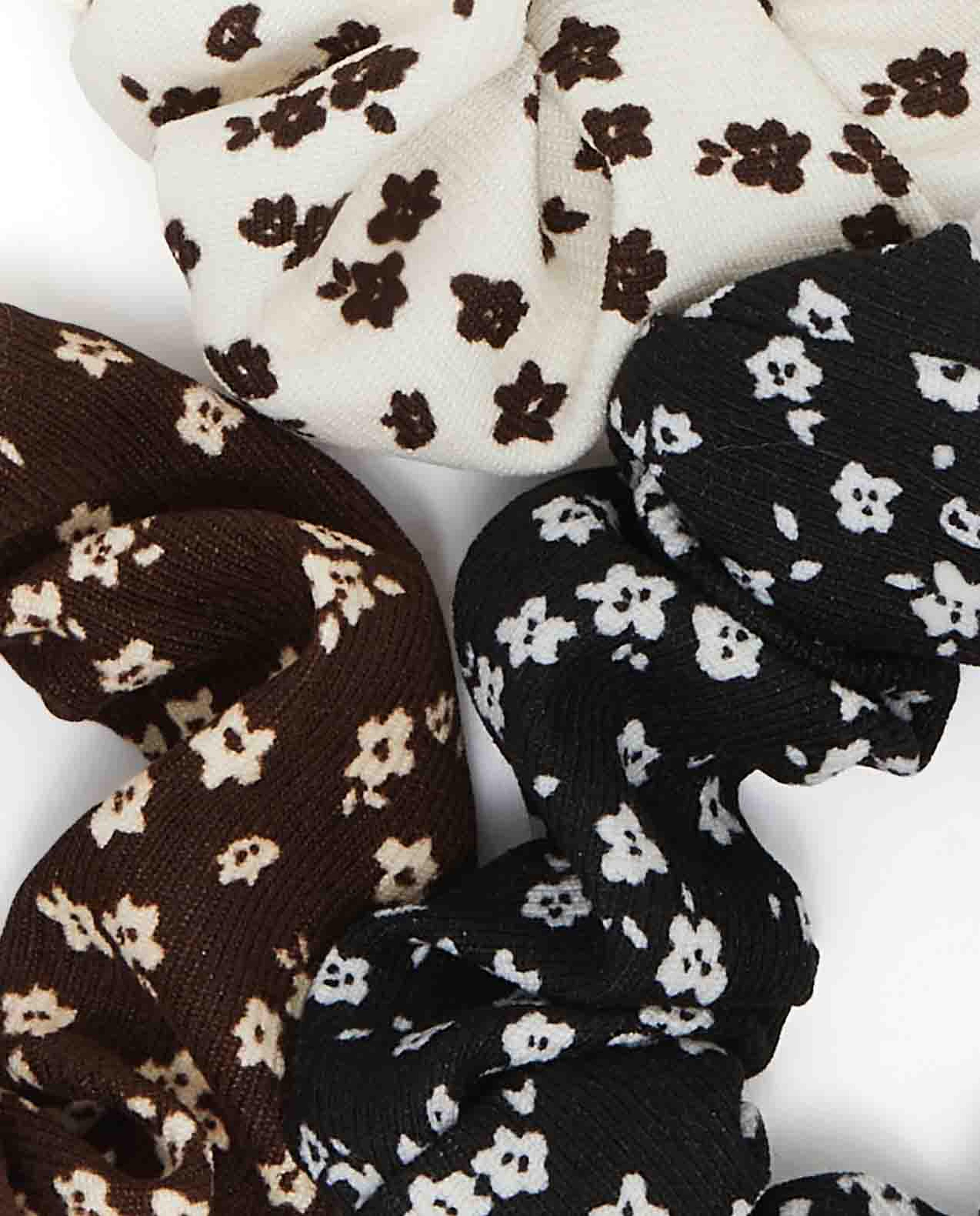 Pack 3 Printed Scrunchies