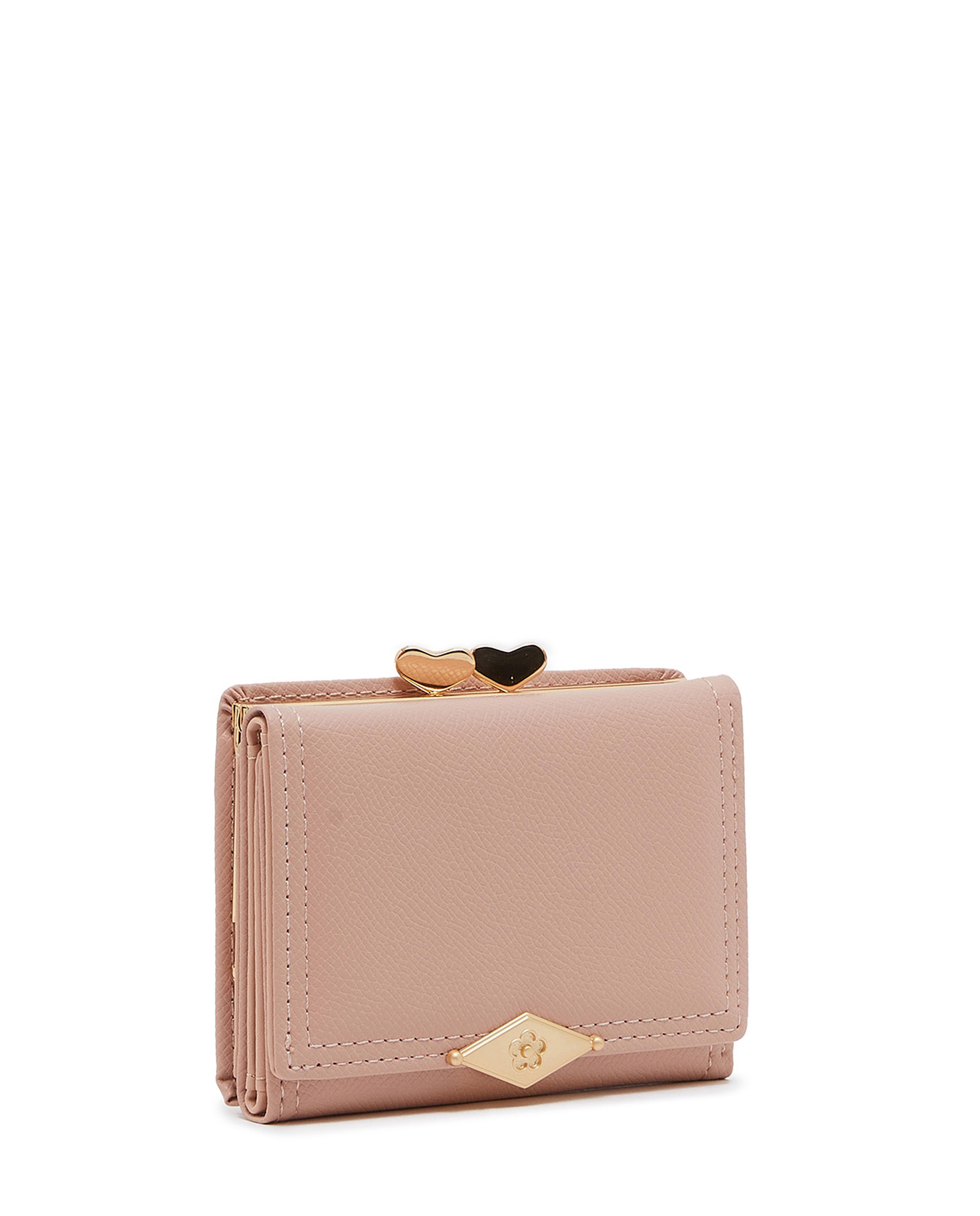 Textured Square Wallet