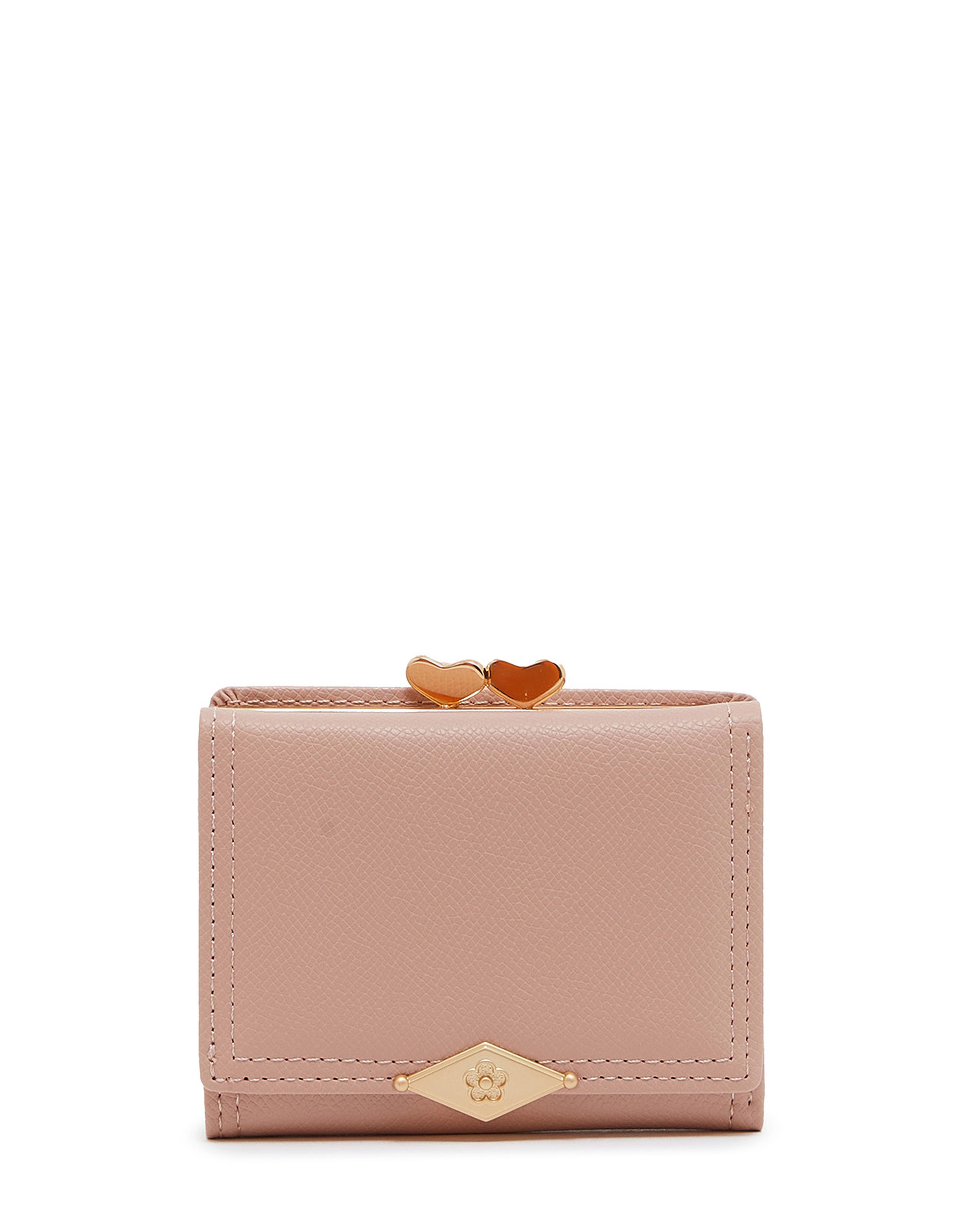 Textured Square Wallet