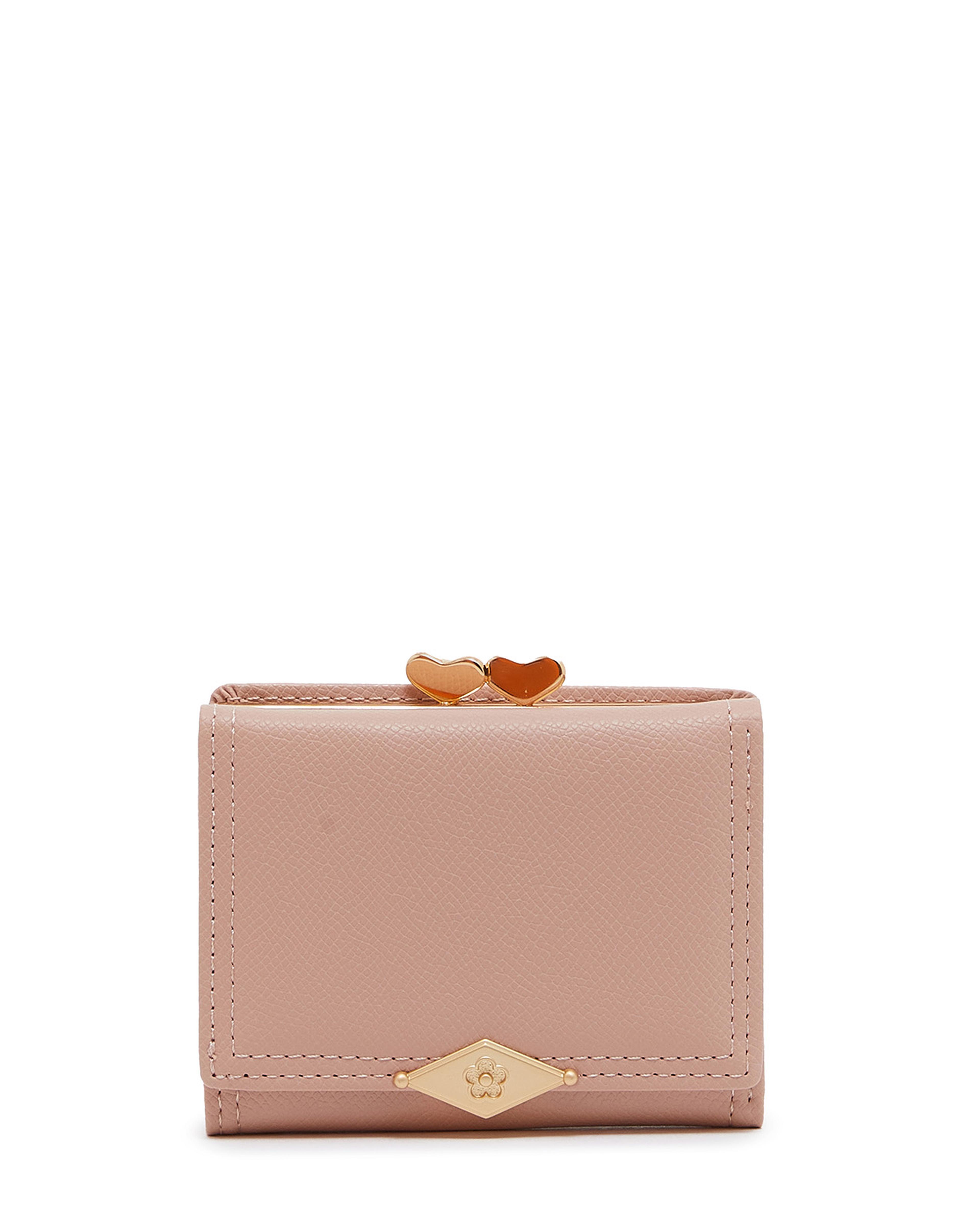 Textured Square Wallet
