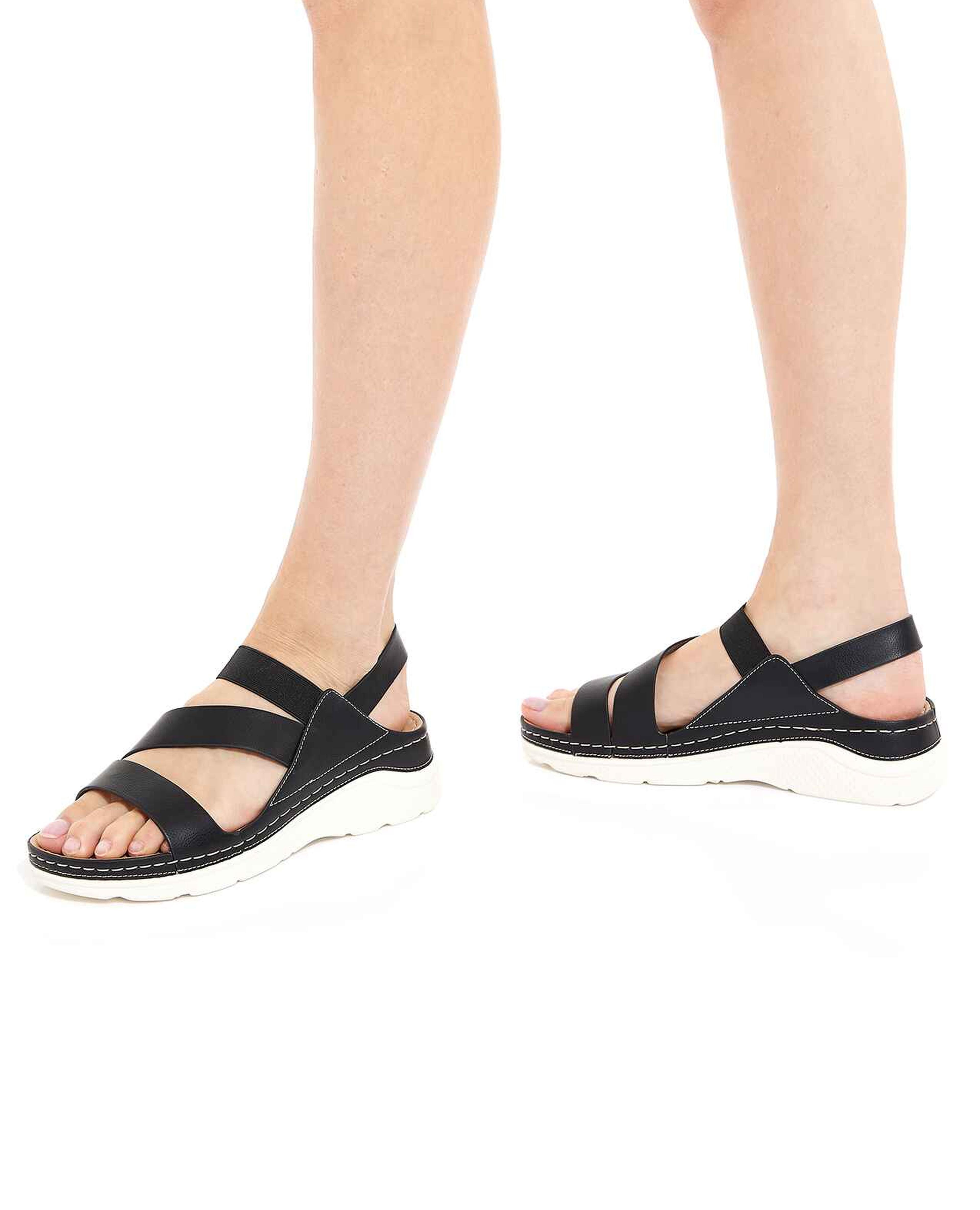 Strappy Slingback Sandals