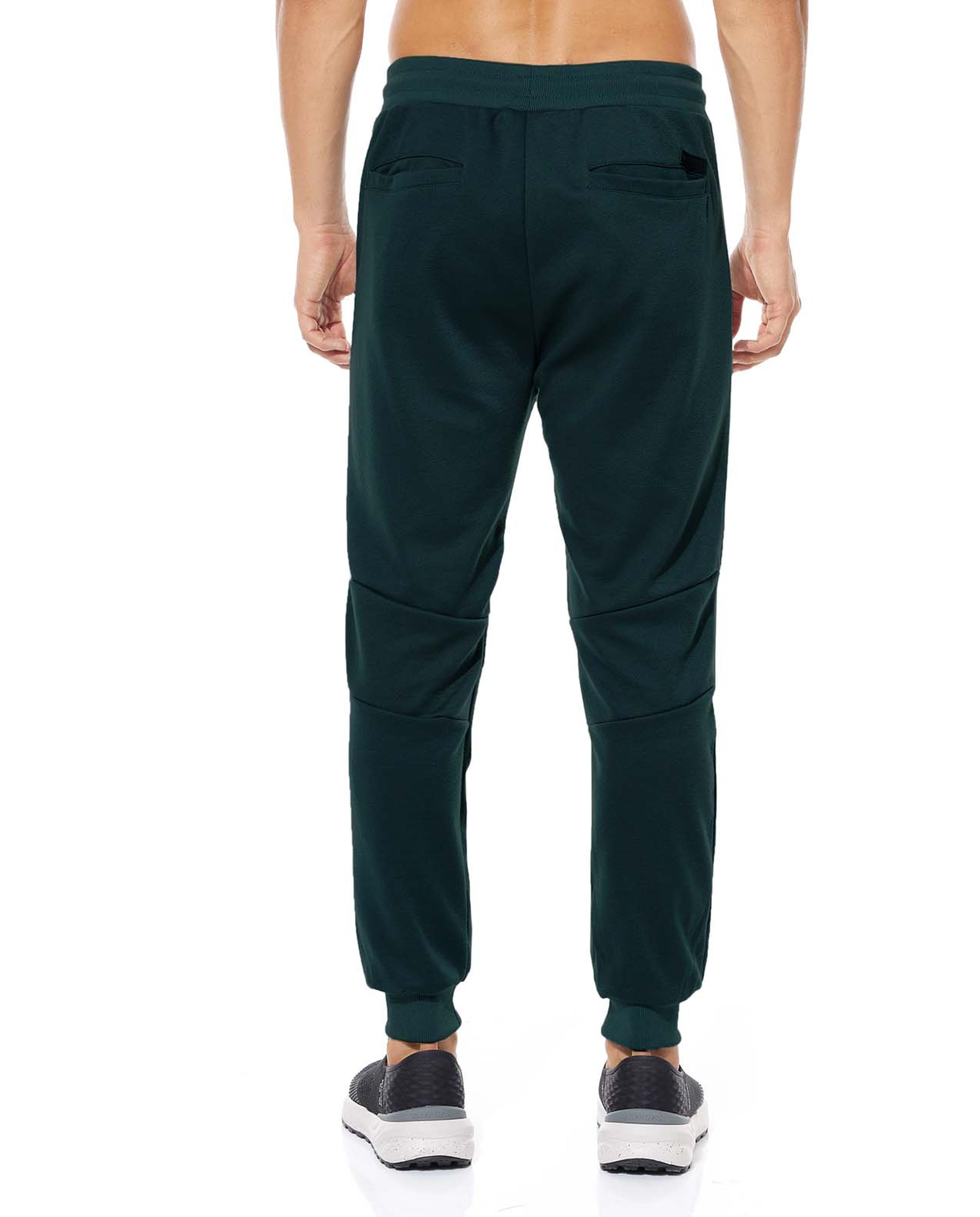 Solid Joggers with Drawstring Waist