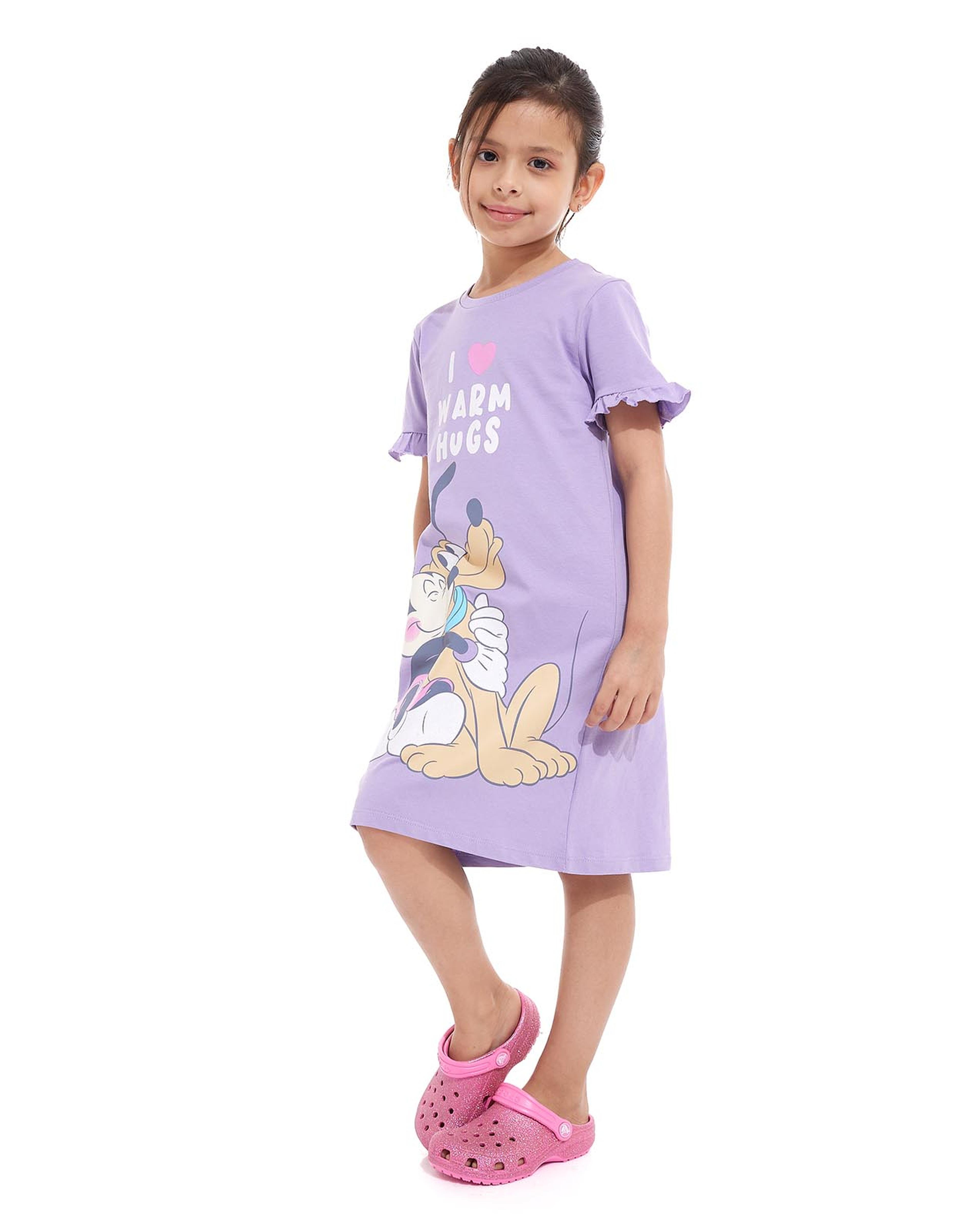 Minnie Mouse Printed Nightdress