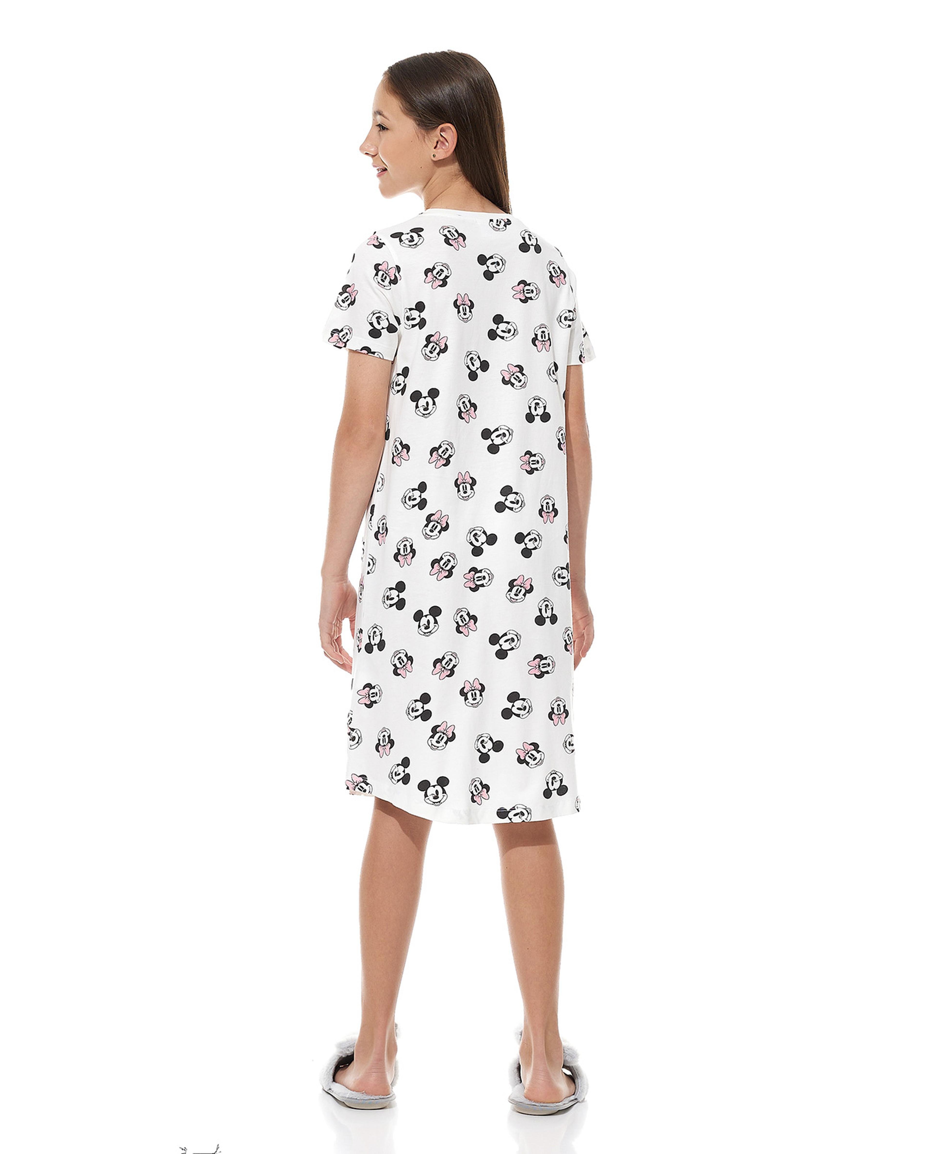 Minnie Mouse Nightdress with Short Sleeves