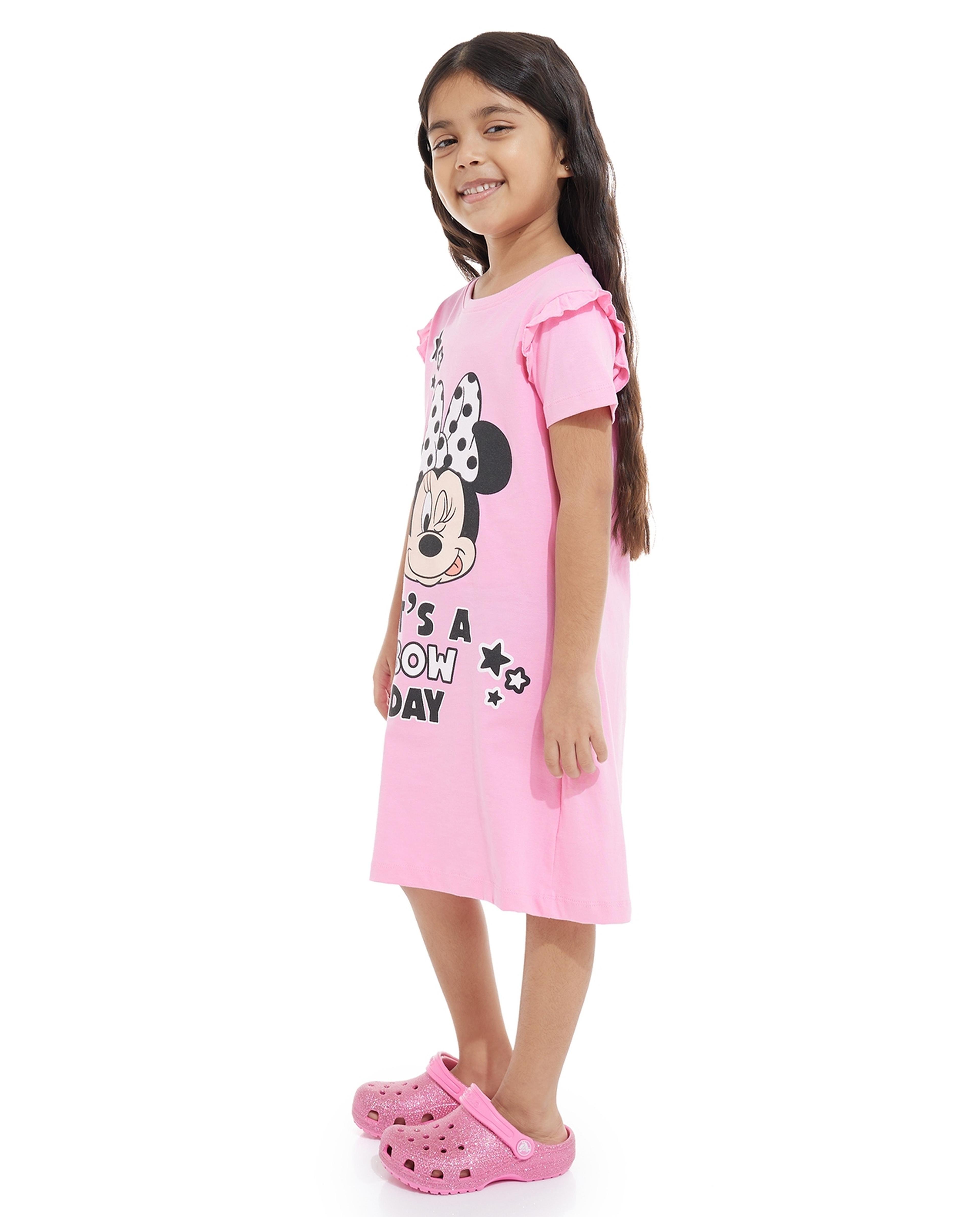 Minnie Mouse Nightdress with Short Sleeves