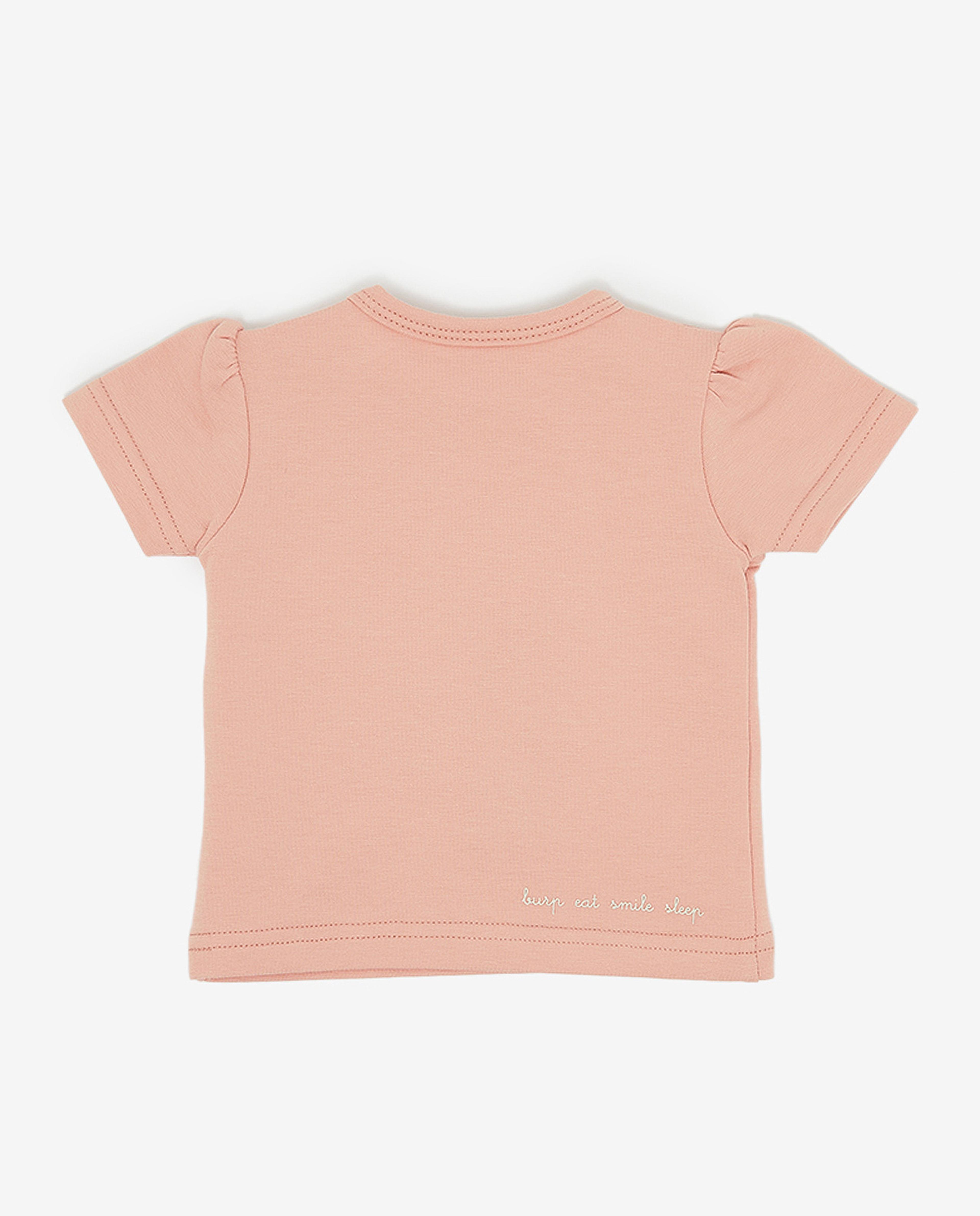 Newborn Girls Graphic T Shirt