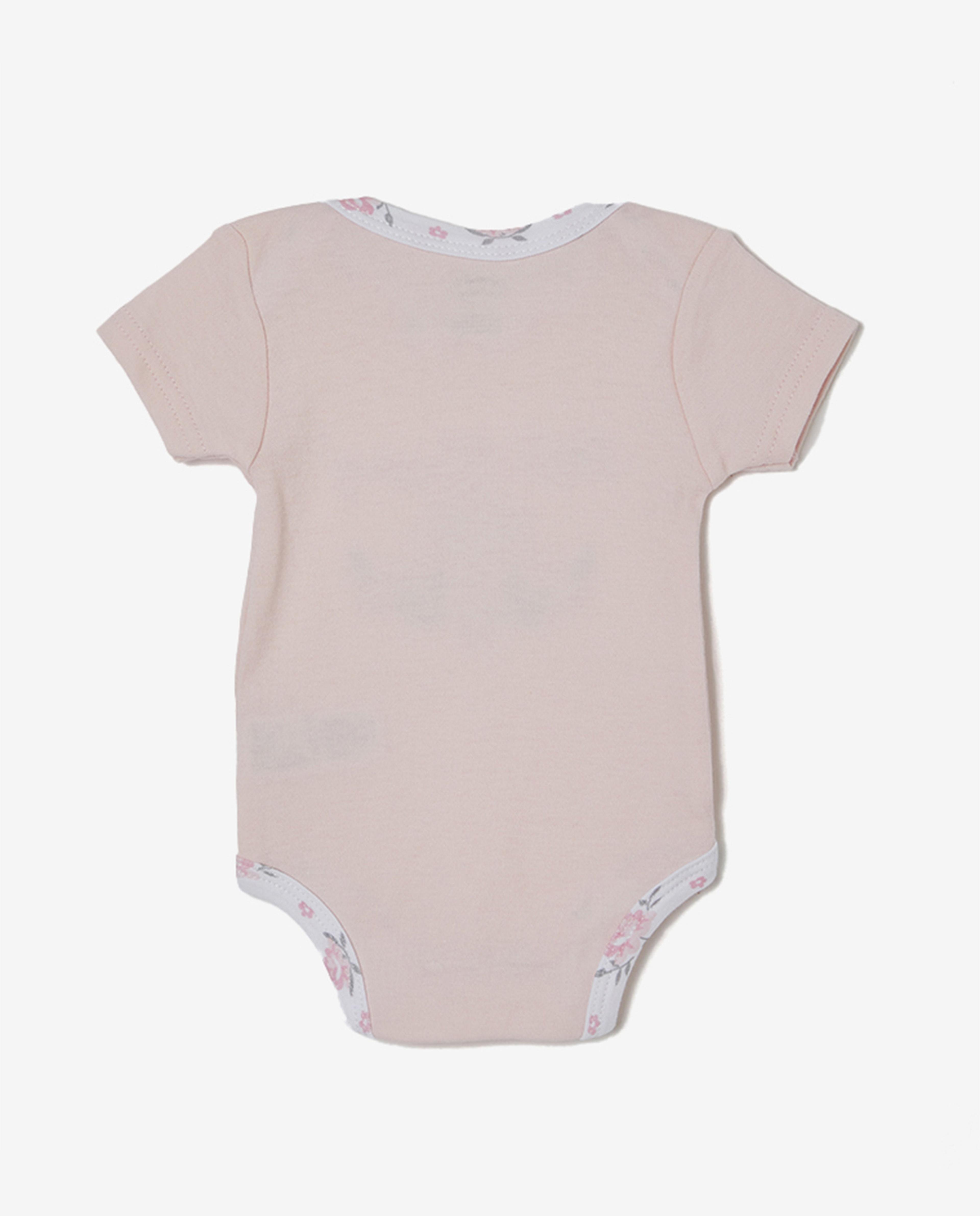 3PC Hanging Set SS Bodysuit, Mittens & Cap