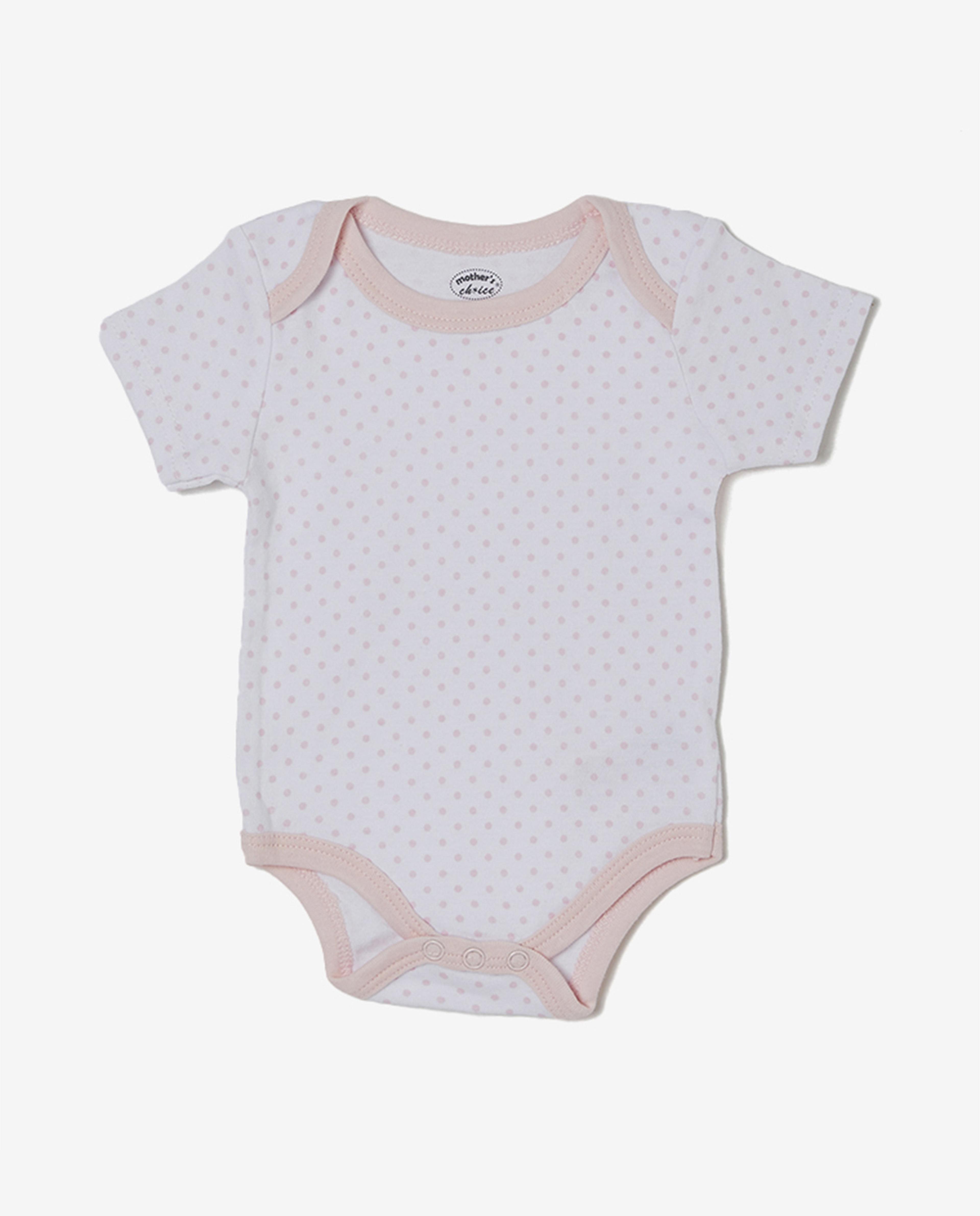 3PC Hanging Set SS Bodysuit, Mittens & Cap