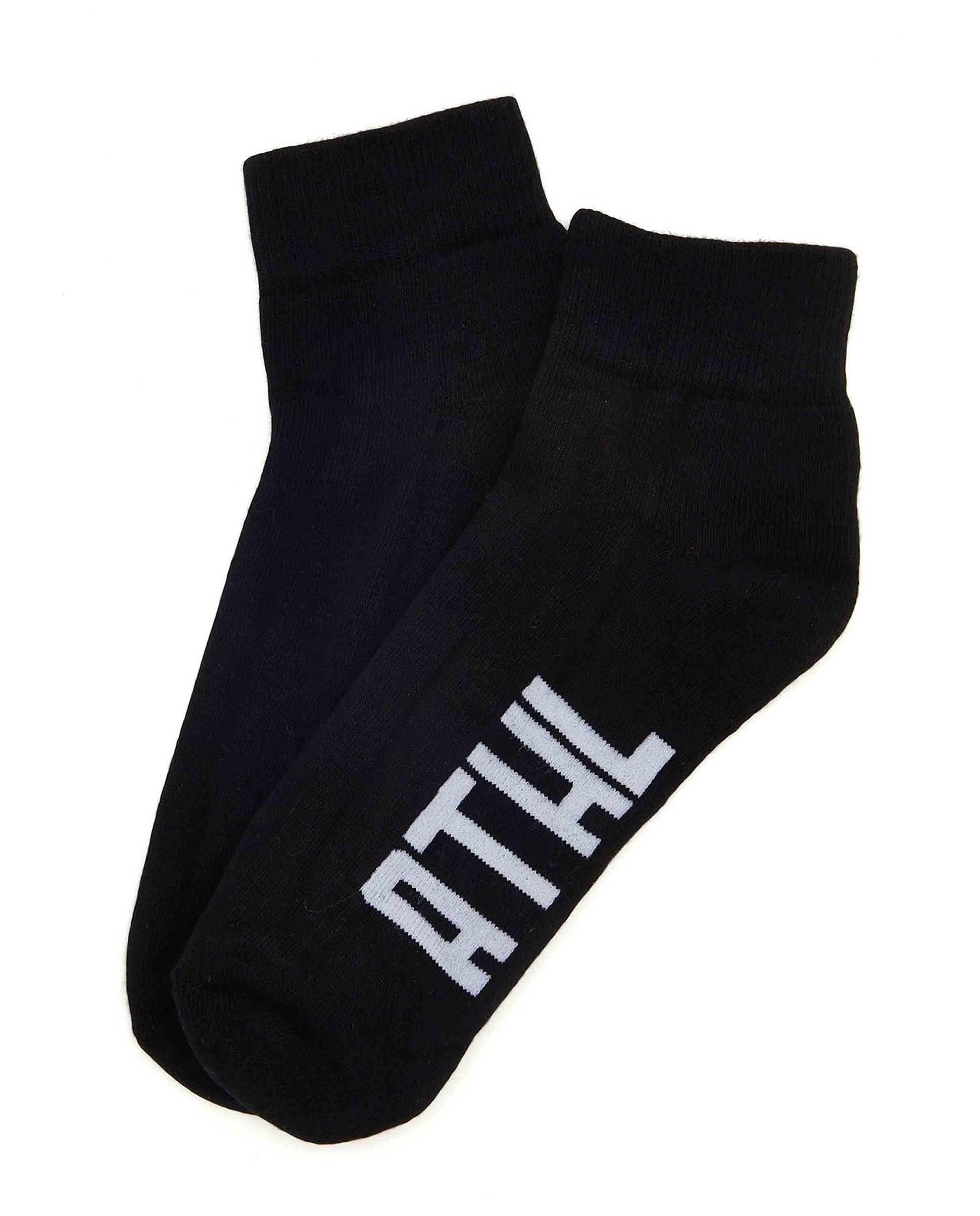 3-Pack Patterned Ankle Socks