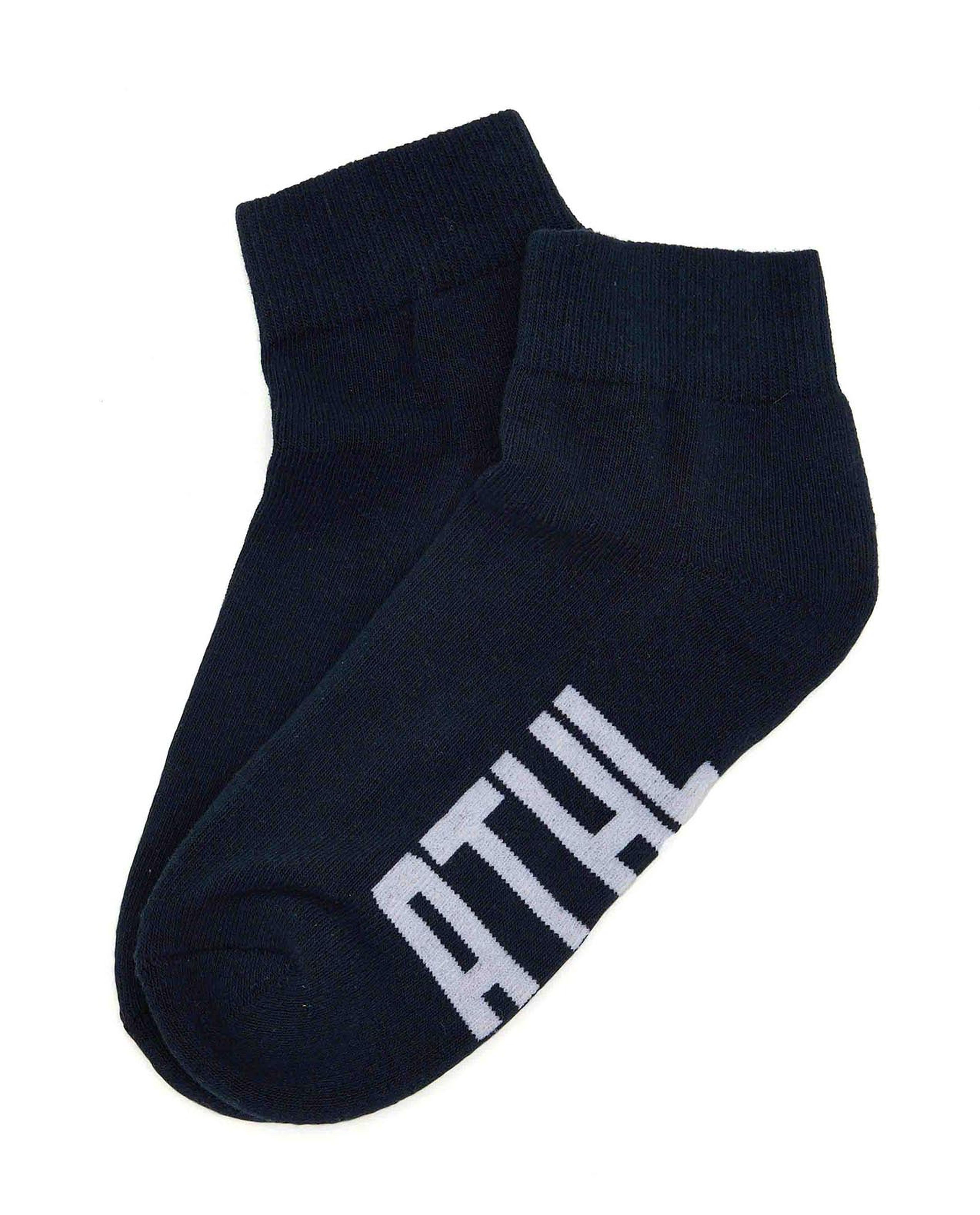 3-Pack Patterned Ankle Socks