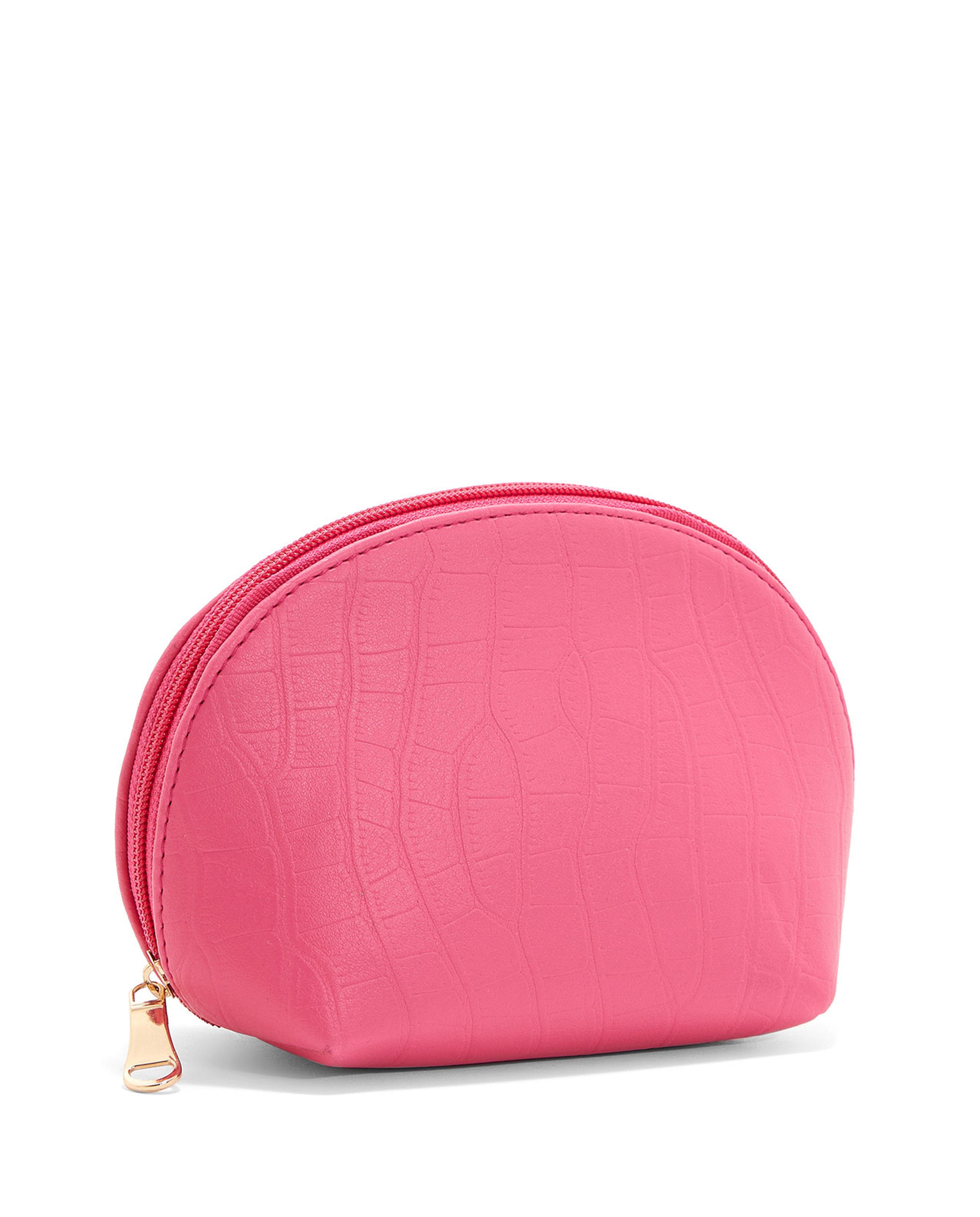 Textured Travel Pouch