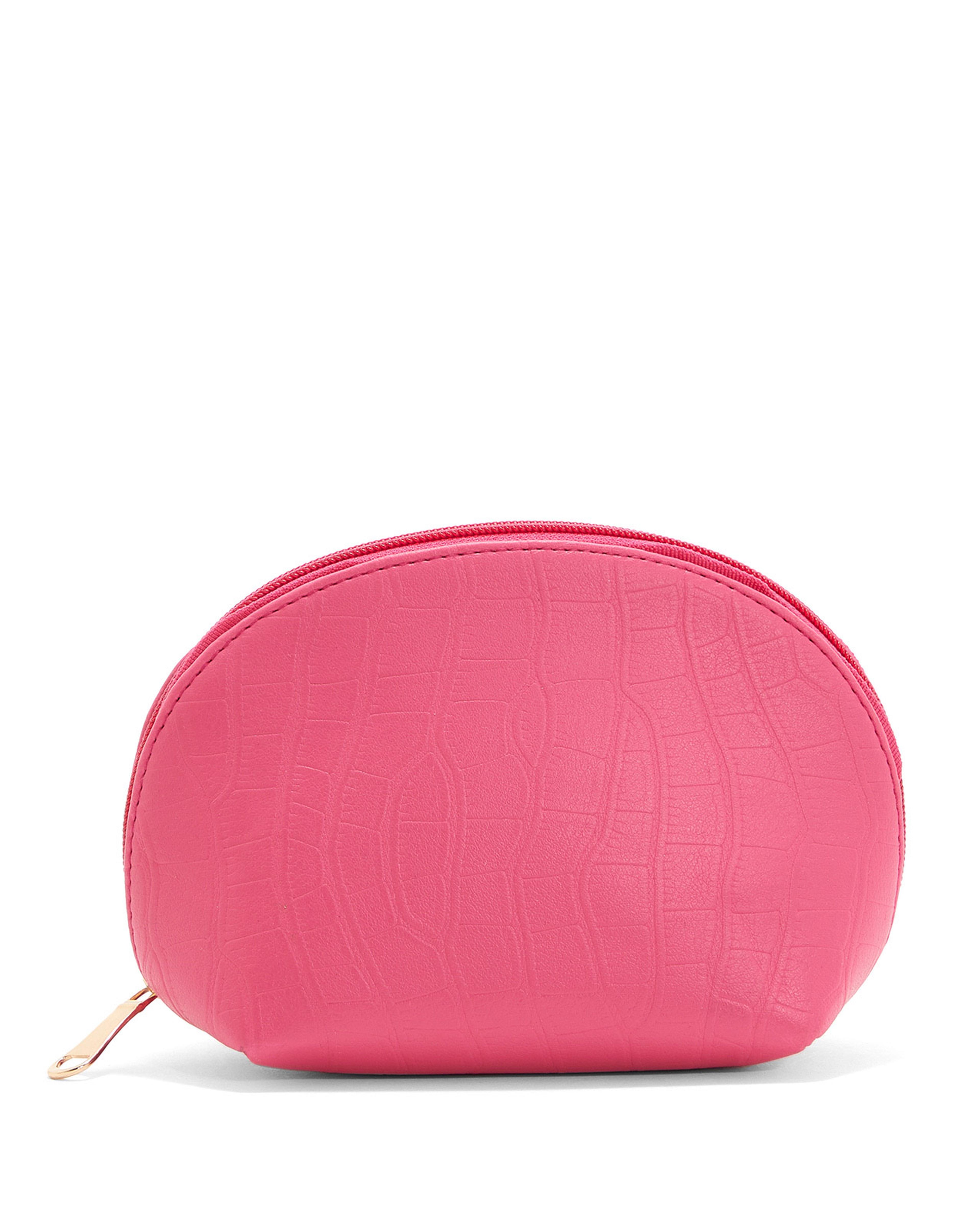 Textured Travel Pouch