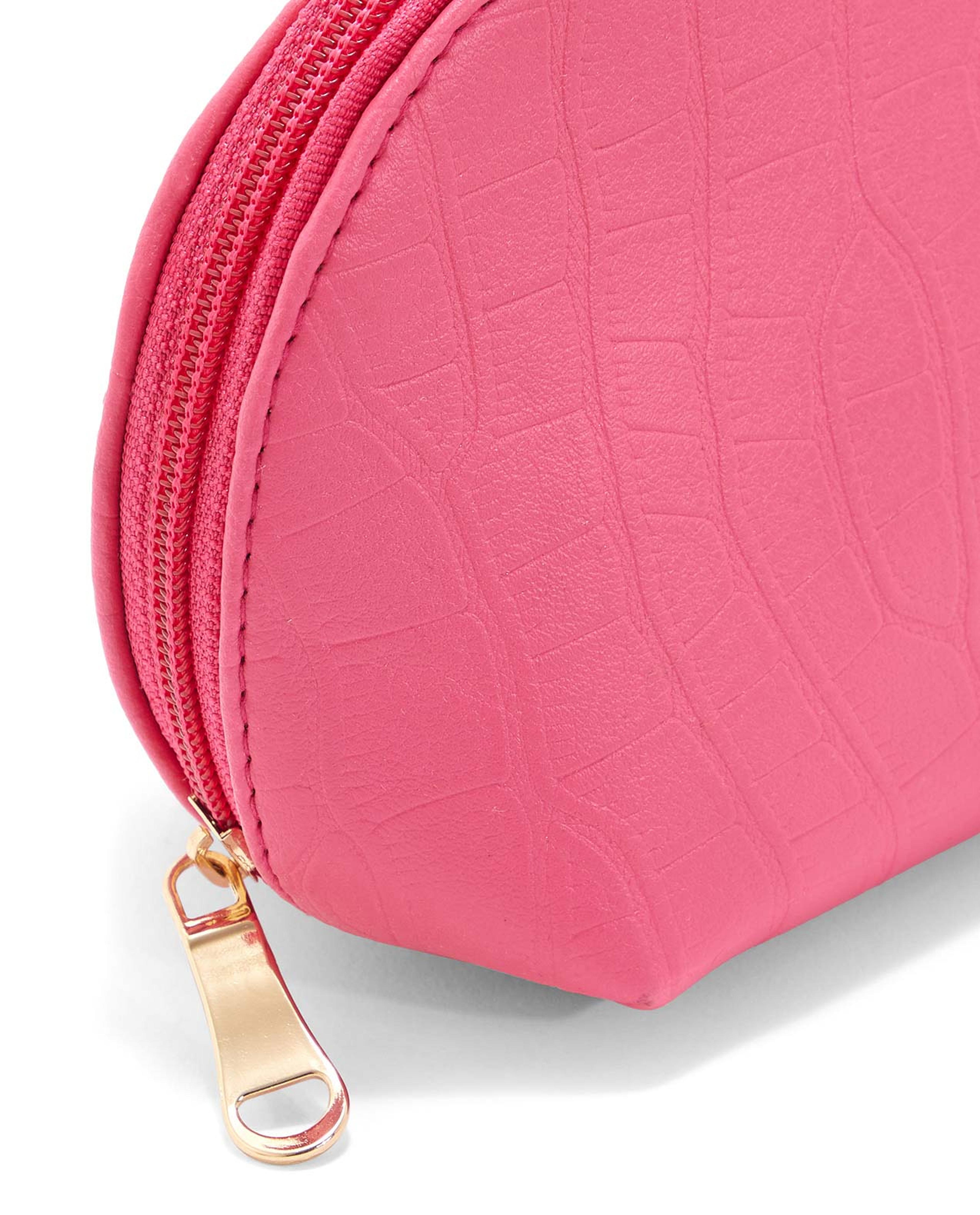 Textured Travel Pouch