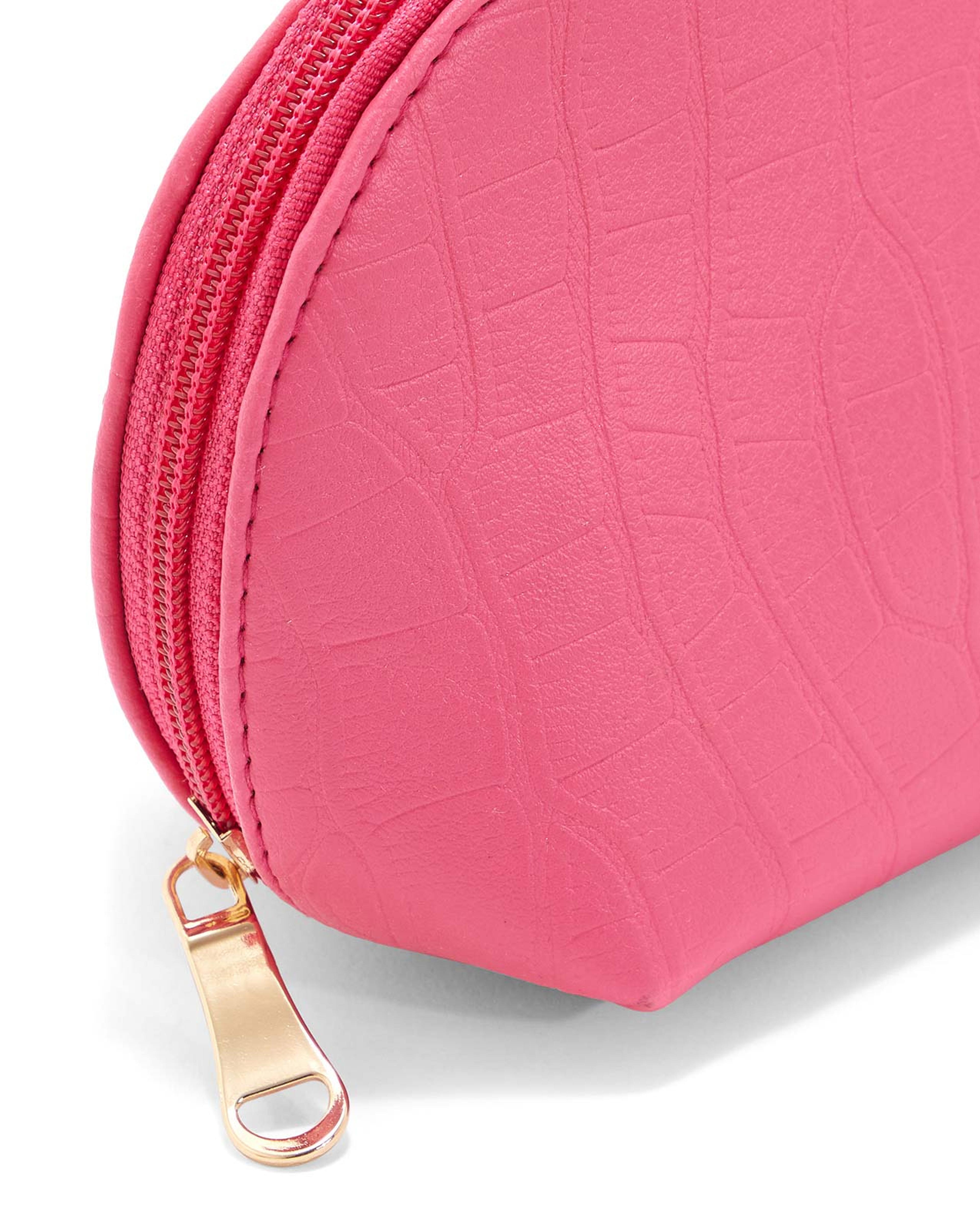 Textured Travel Pouch