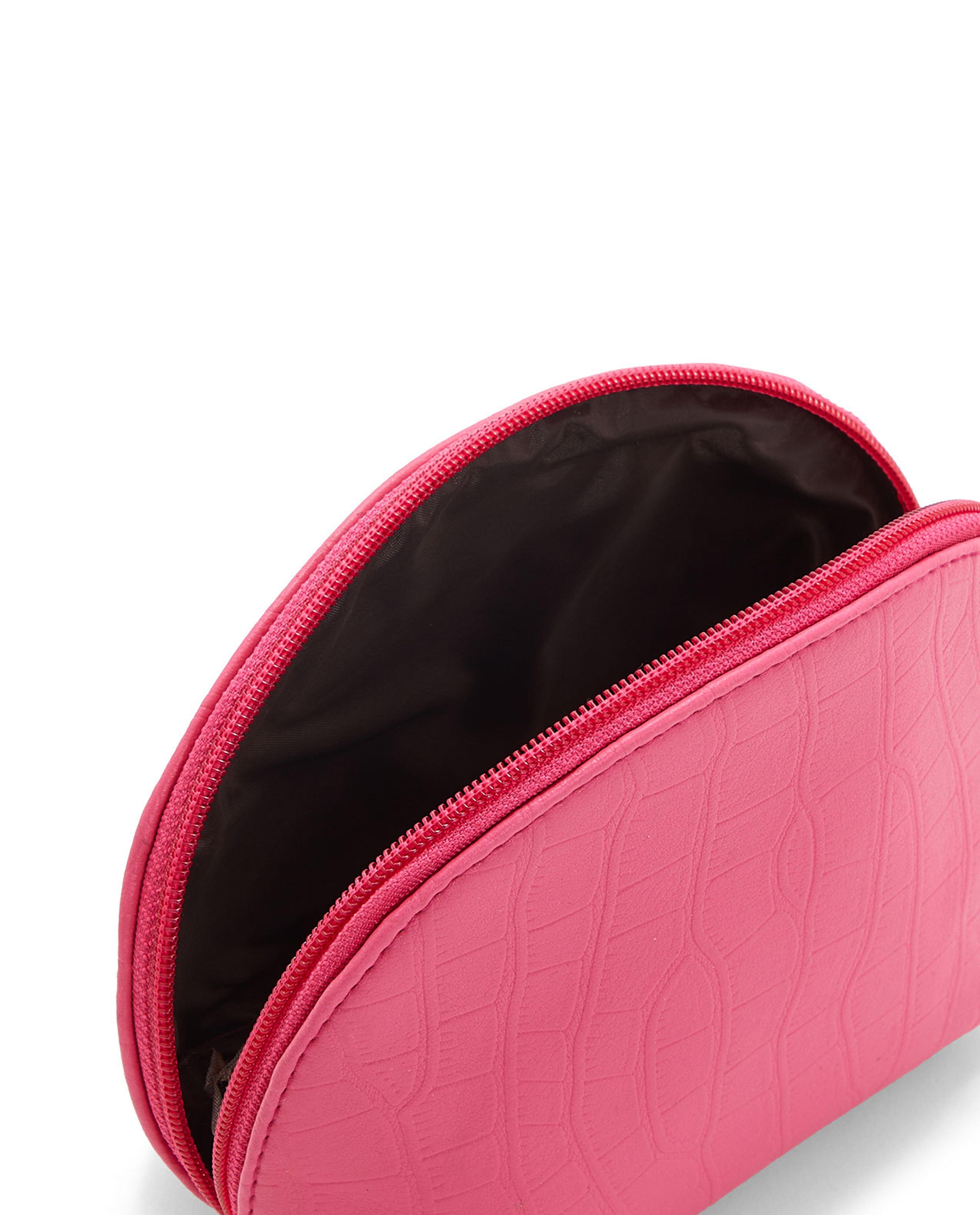 Textured Travel Pouch