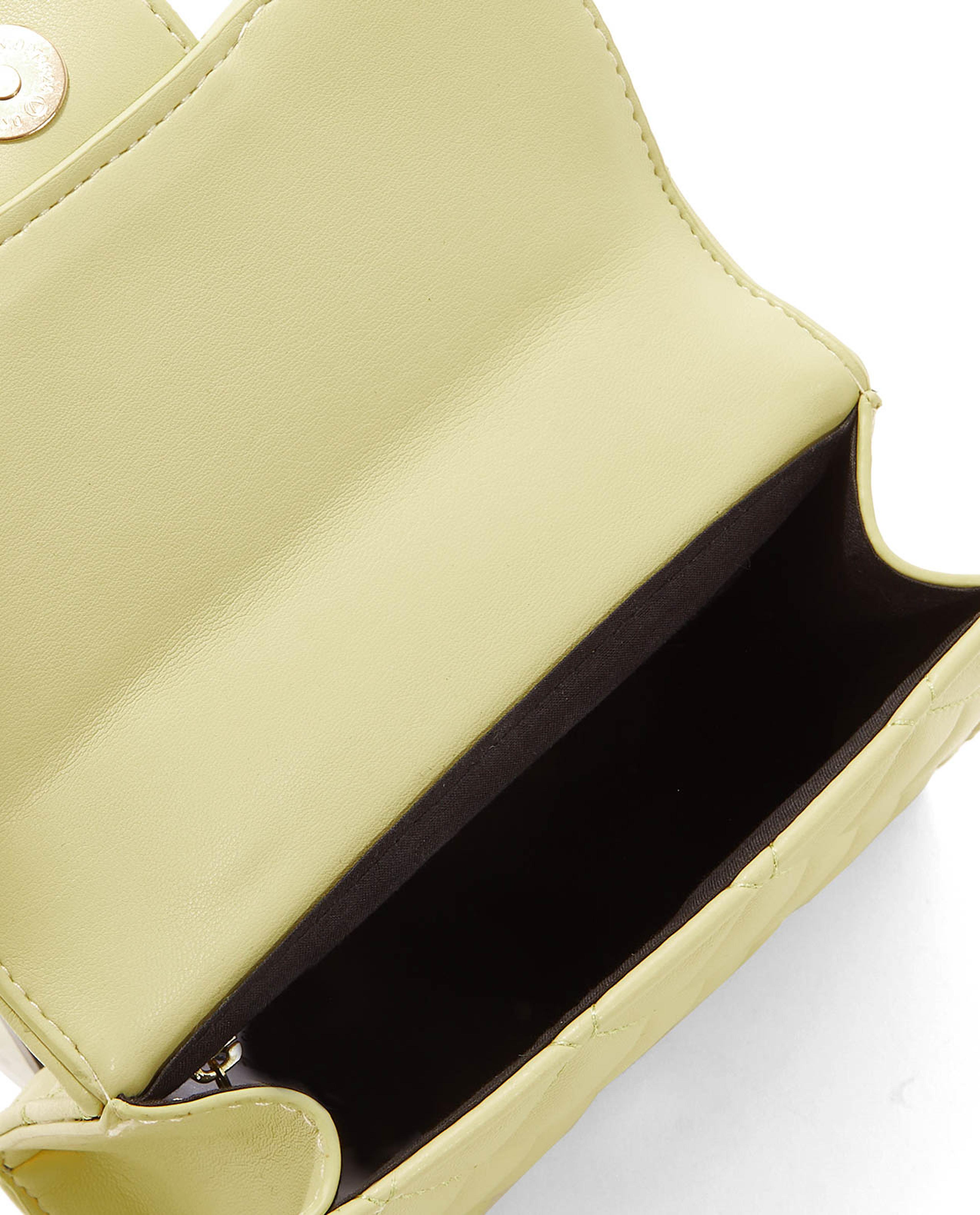 Quilted Top Handle Mini Bag with Sling