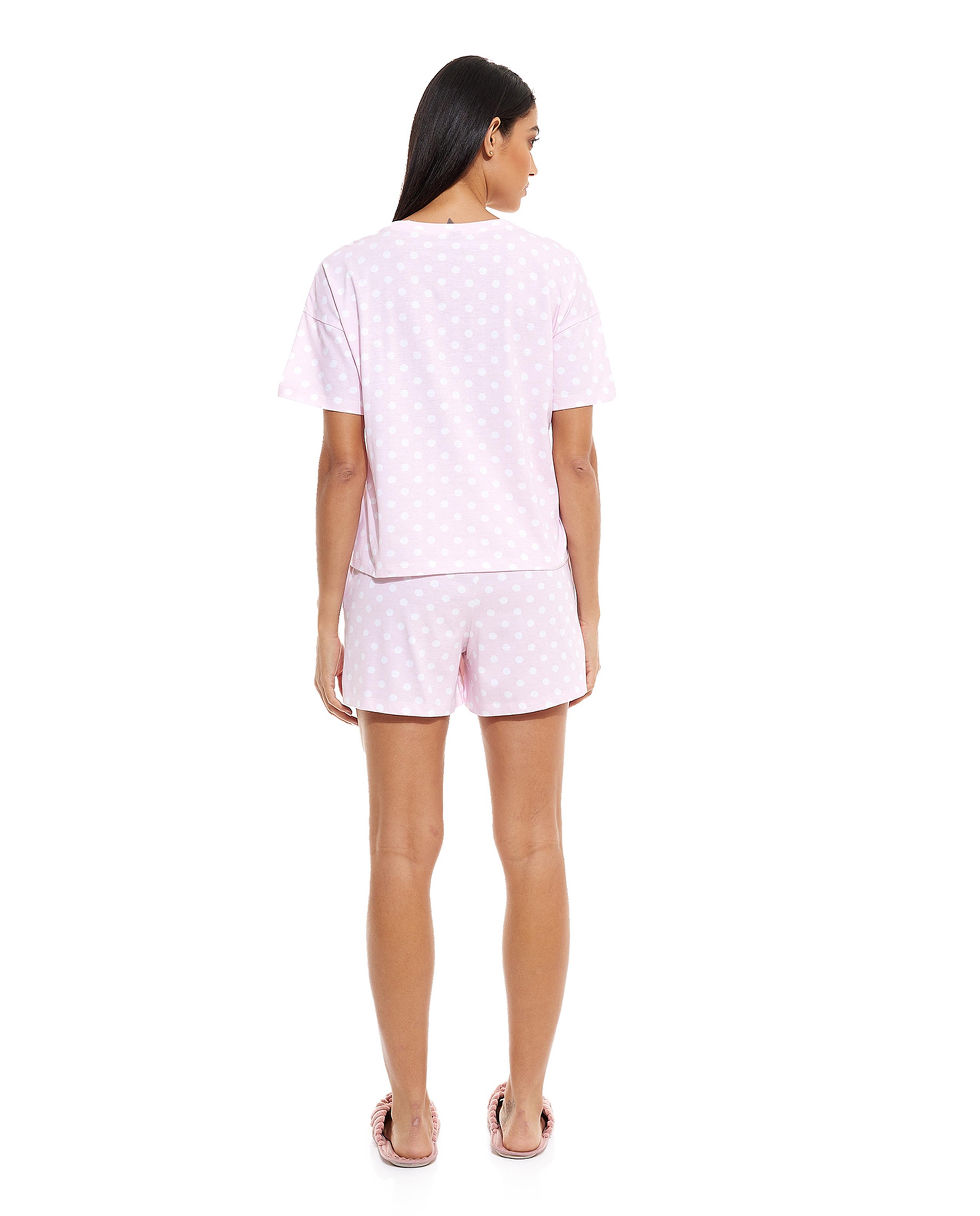 Polka Dots Shorty Pyjama Set