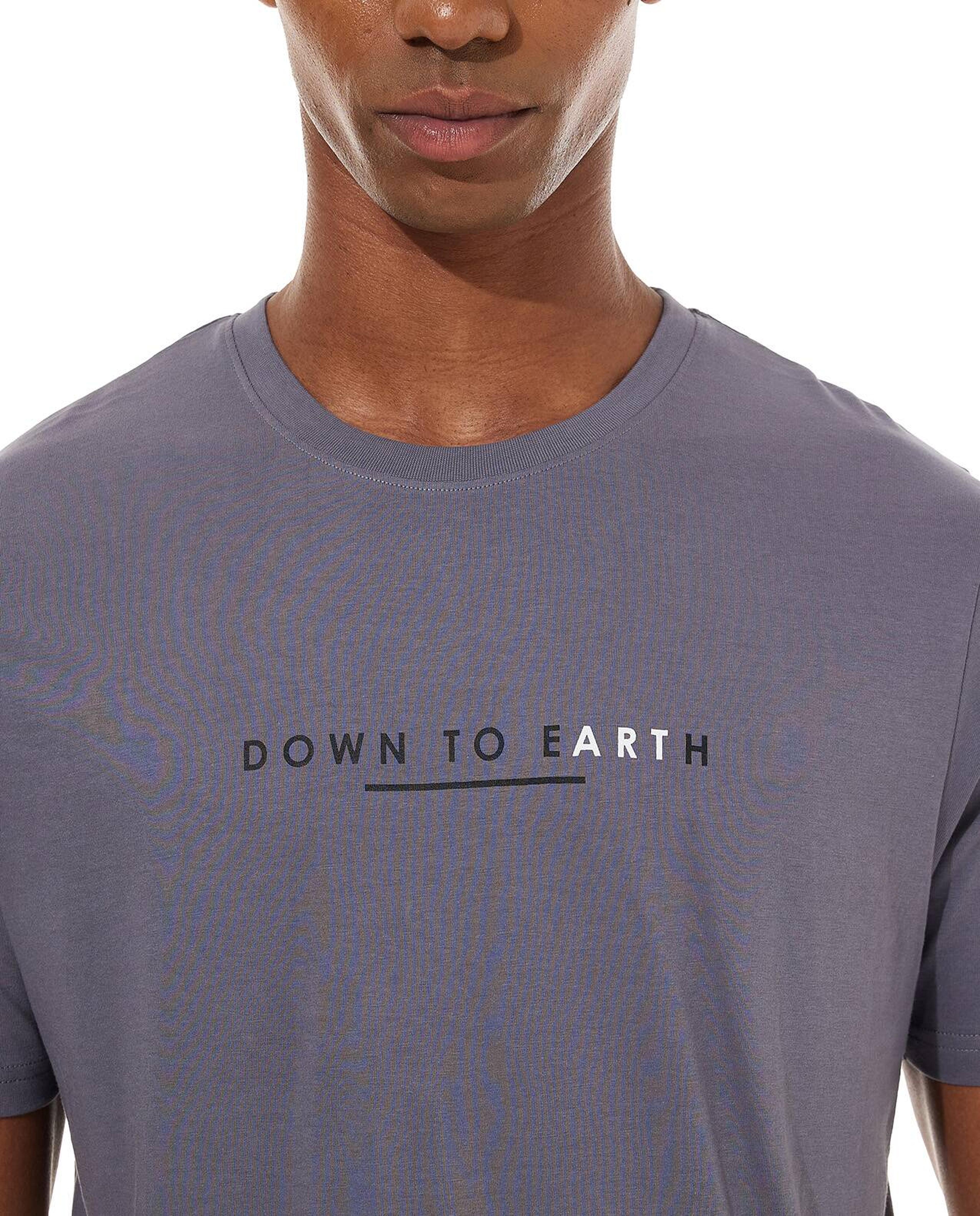 Printed T-Shirt with Crew Neck and Short Sleeves