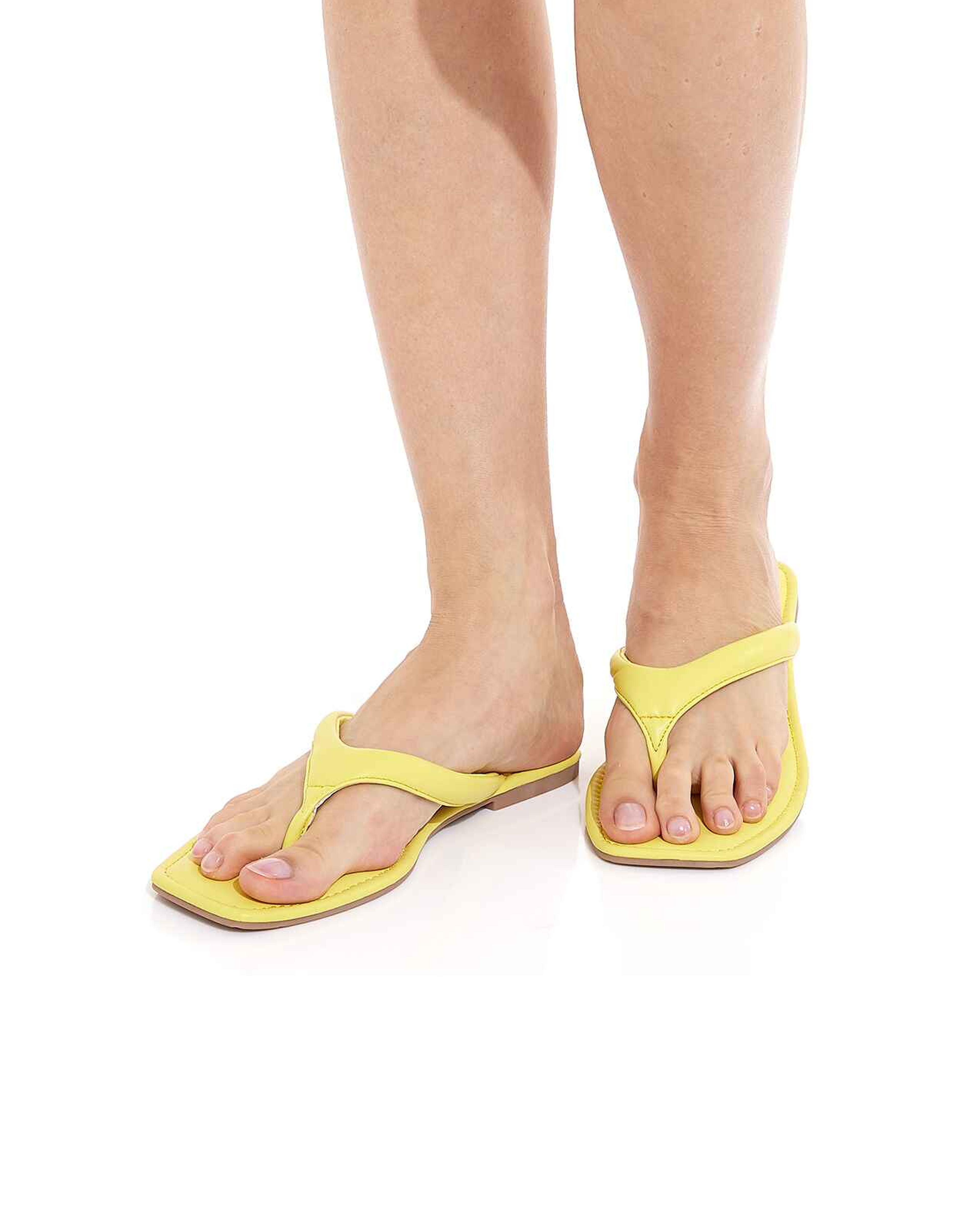 Triangle Strap Flat Sandals