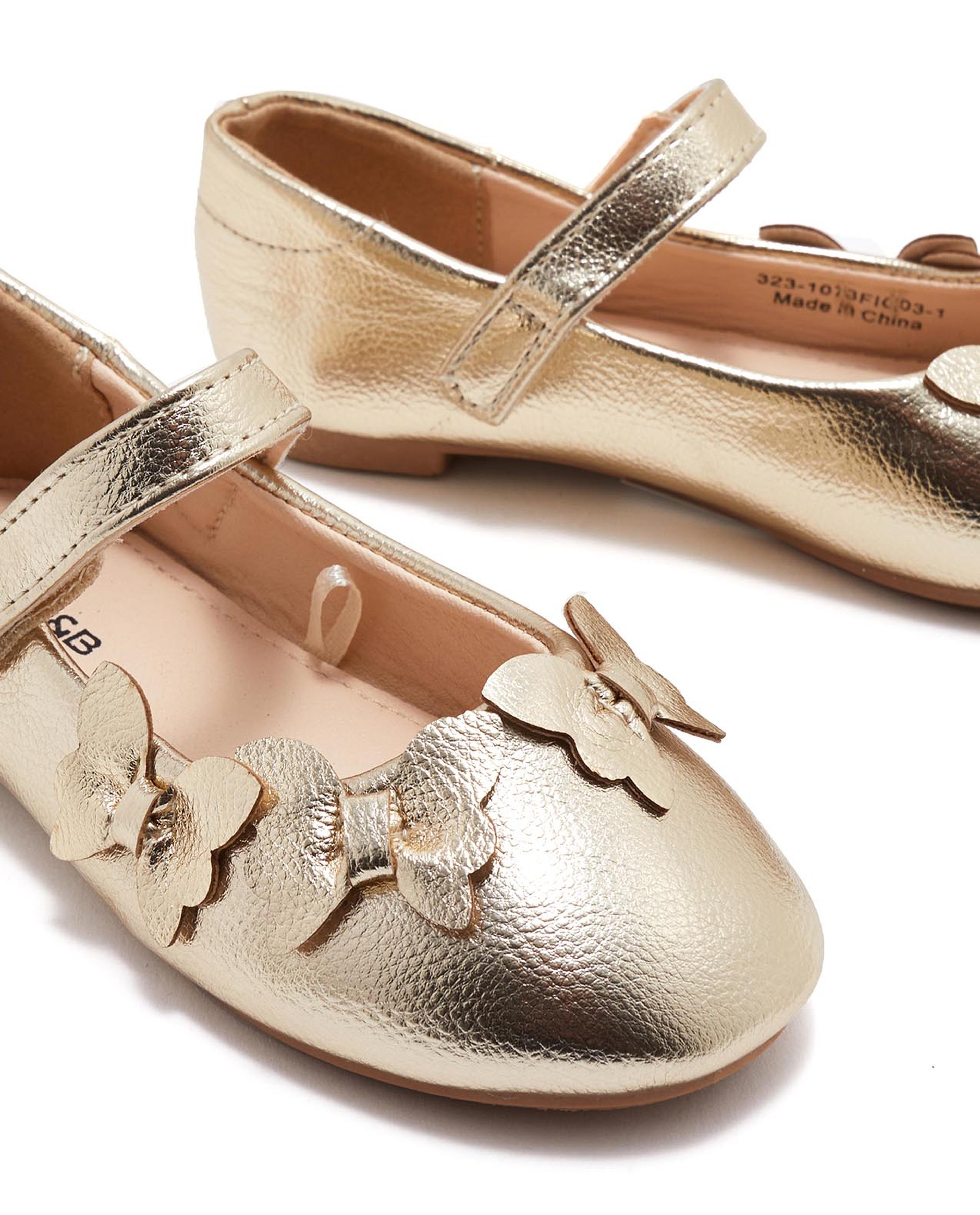 Applique Detail Mary Jane Shoes