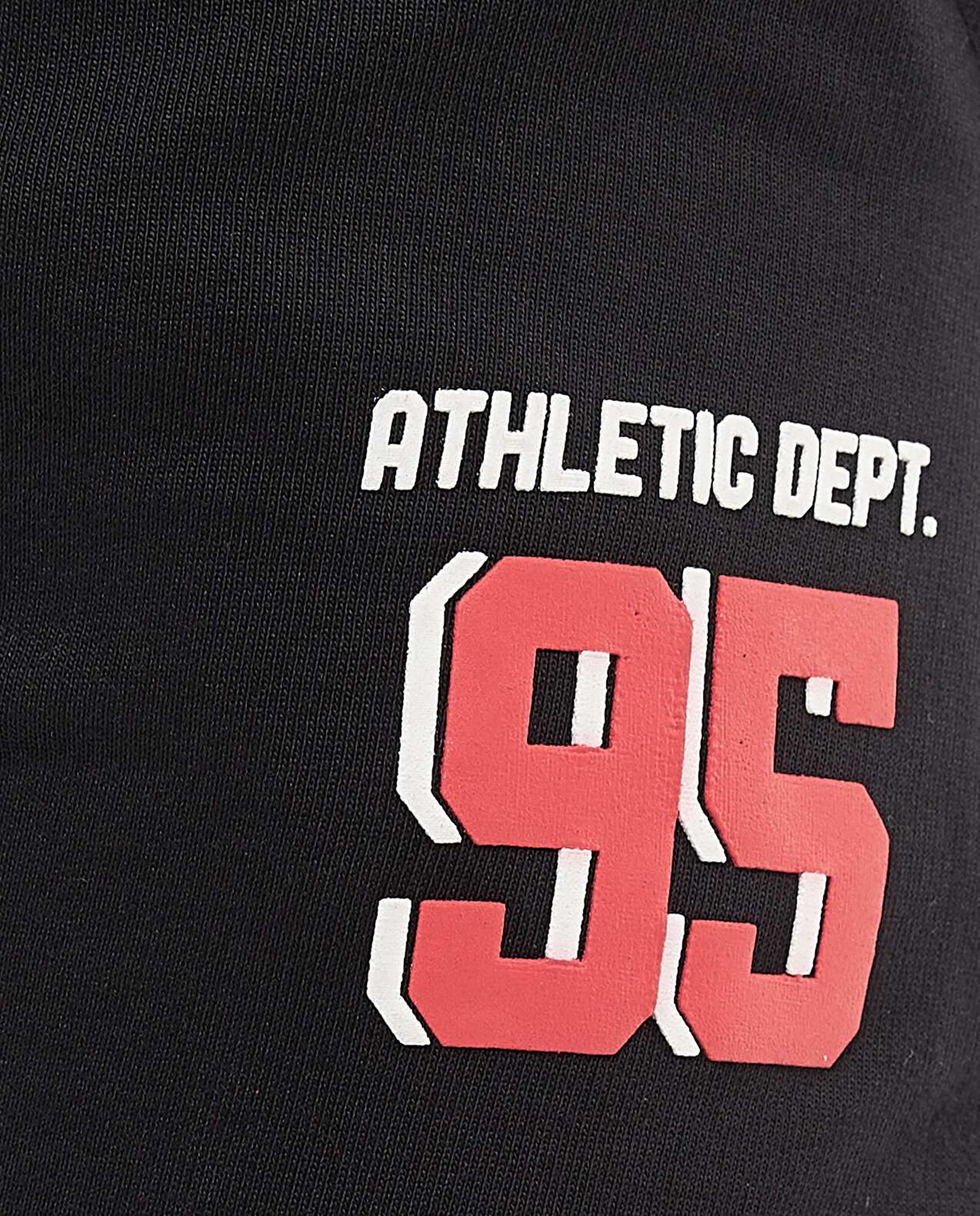 Print Detail Joggers with Drawstring Waist