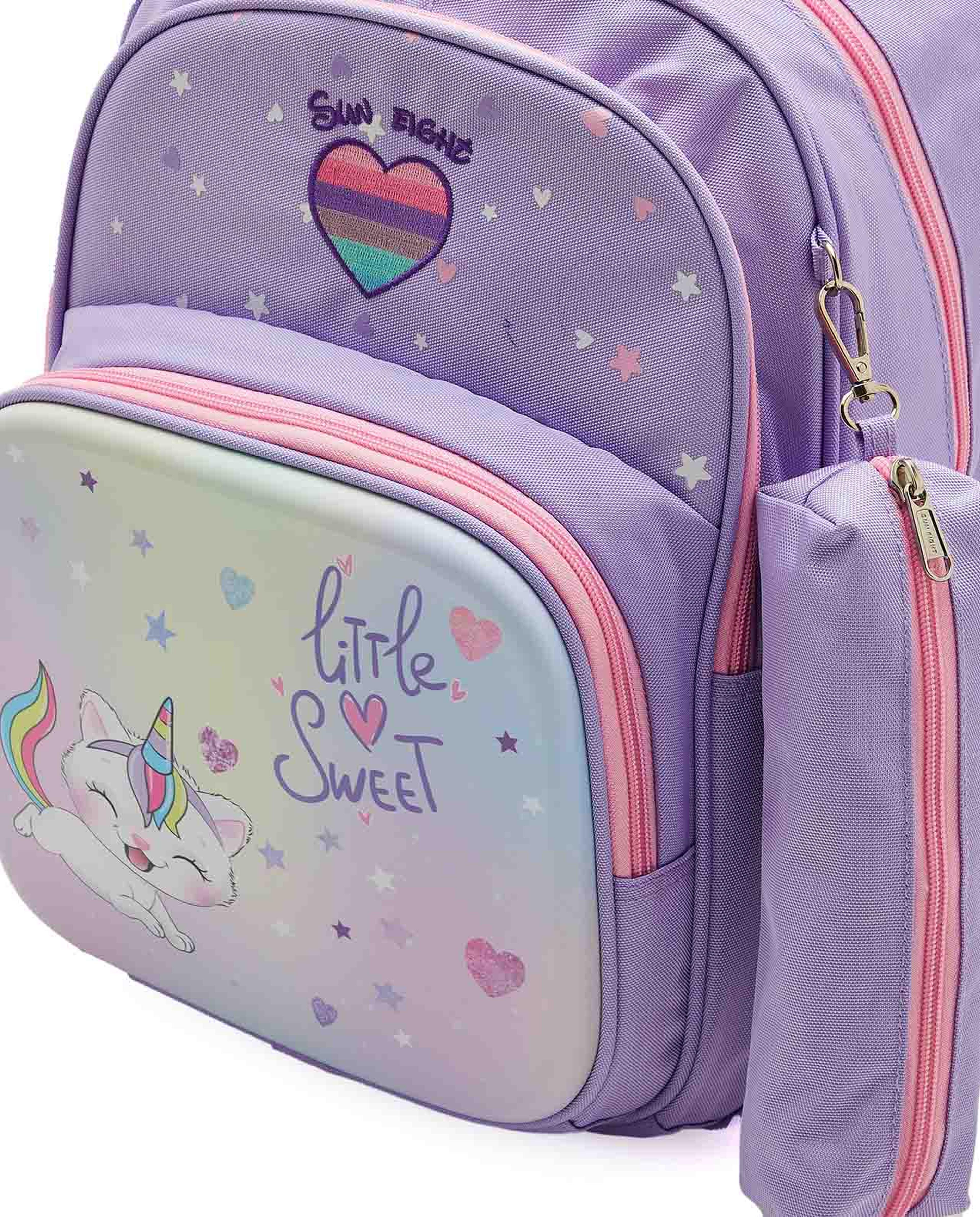 Printed School Backpack Set
