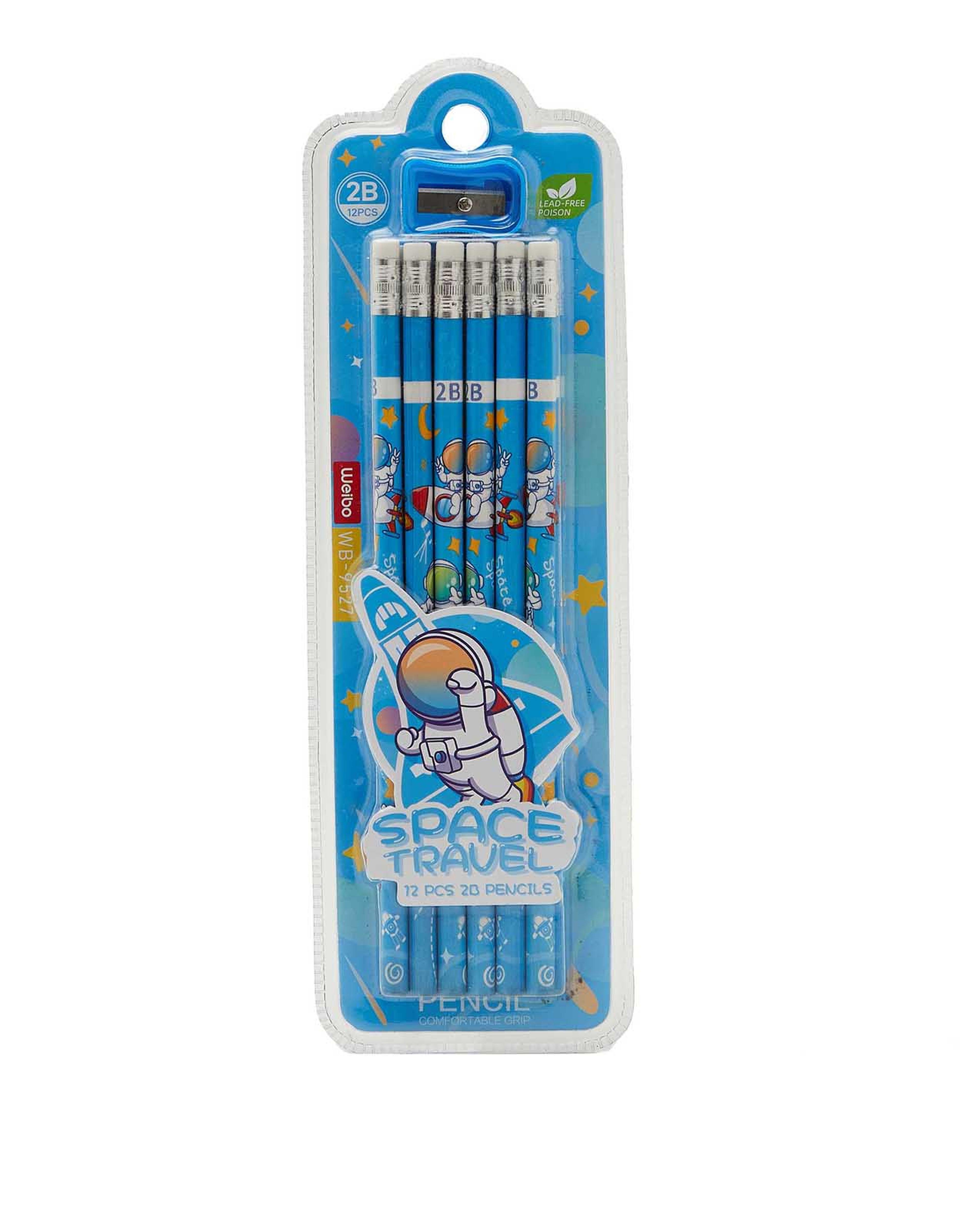 Pack of 12 Pencils Set