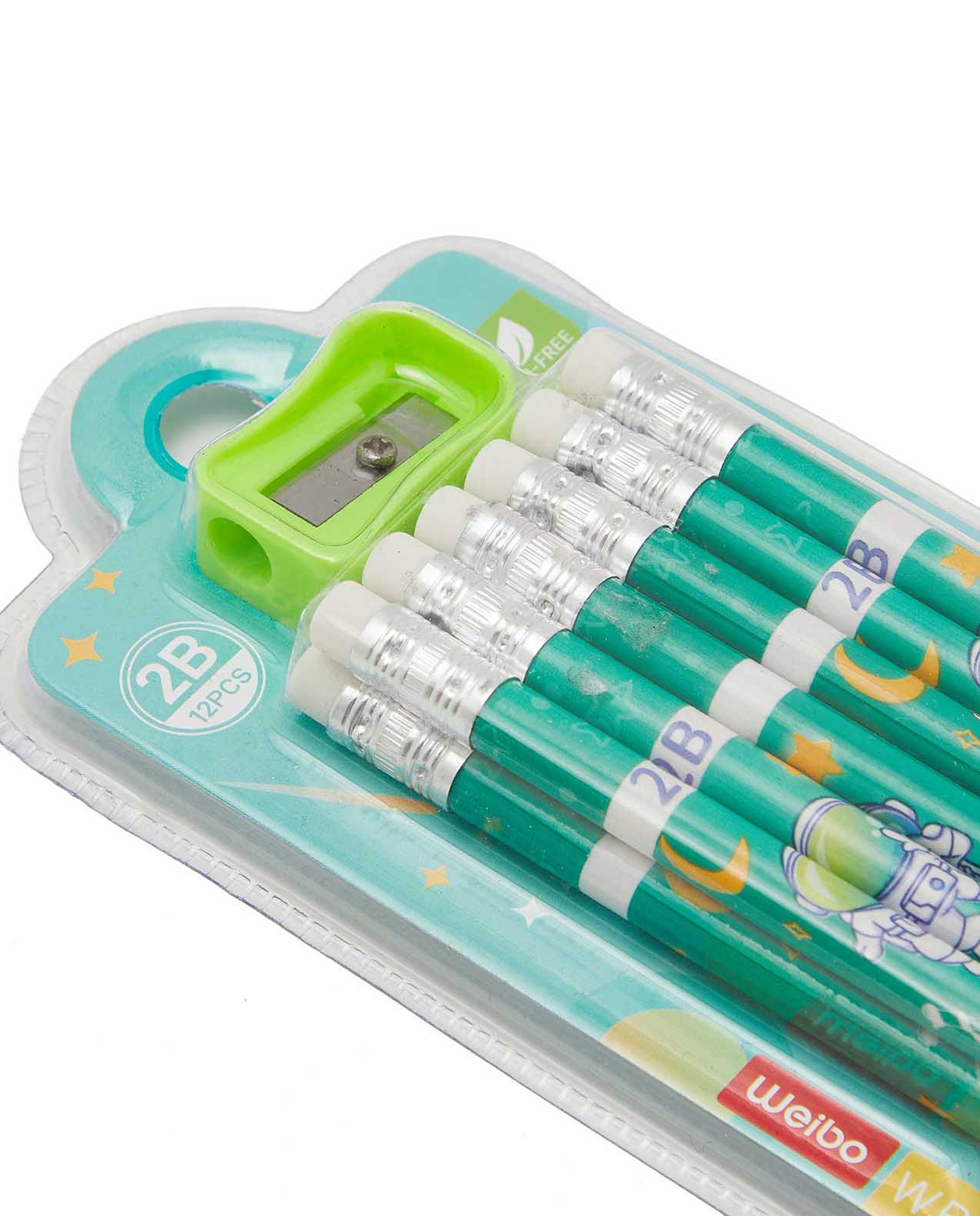 Pack of 12 Pencils Set