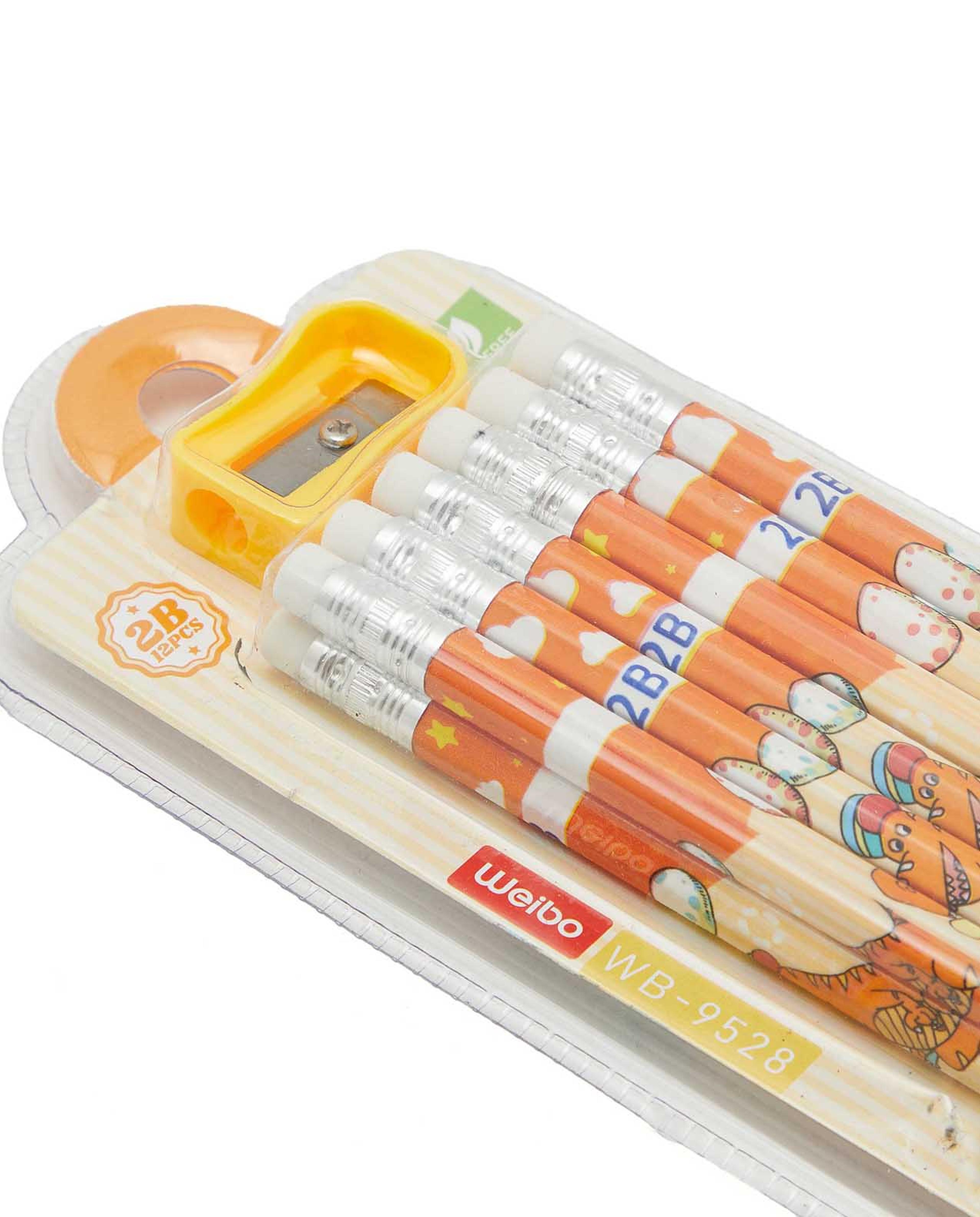 Pack of 12 Pencils Set
